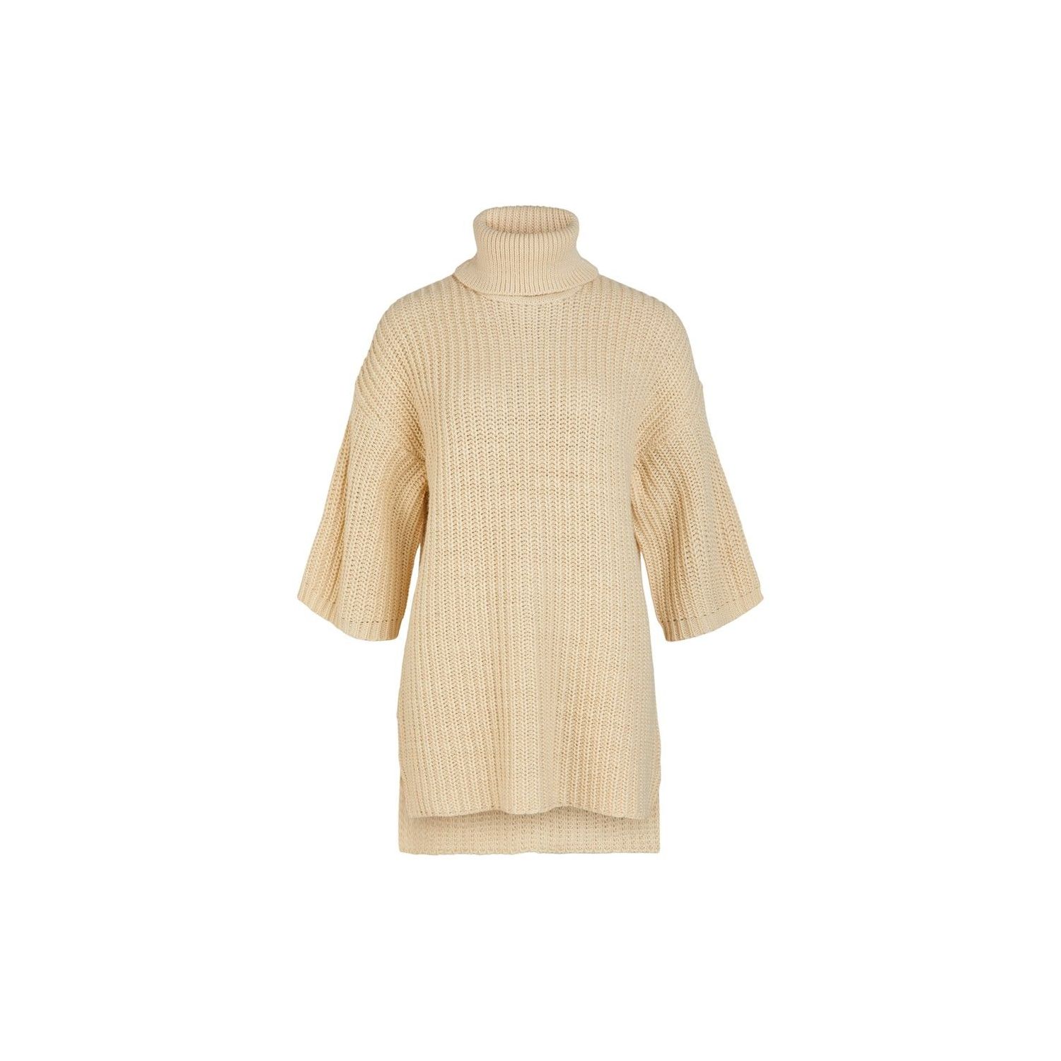 Object objjamalia l/s knit tunic sandshell