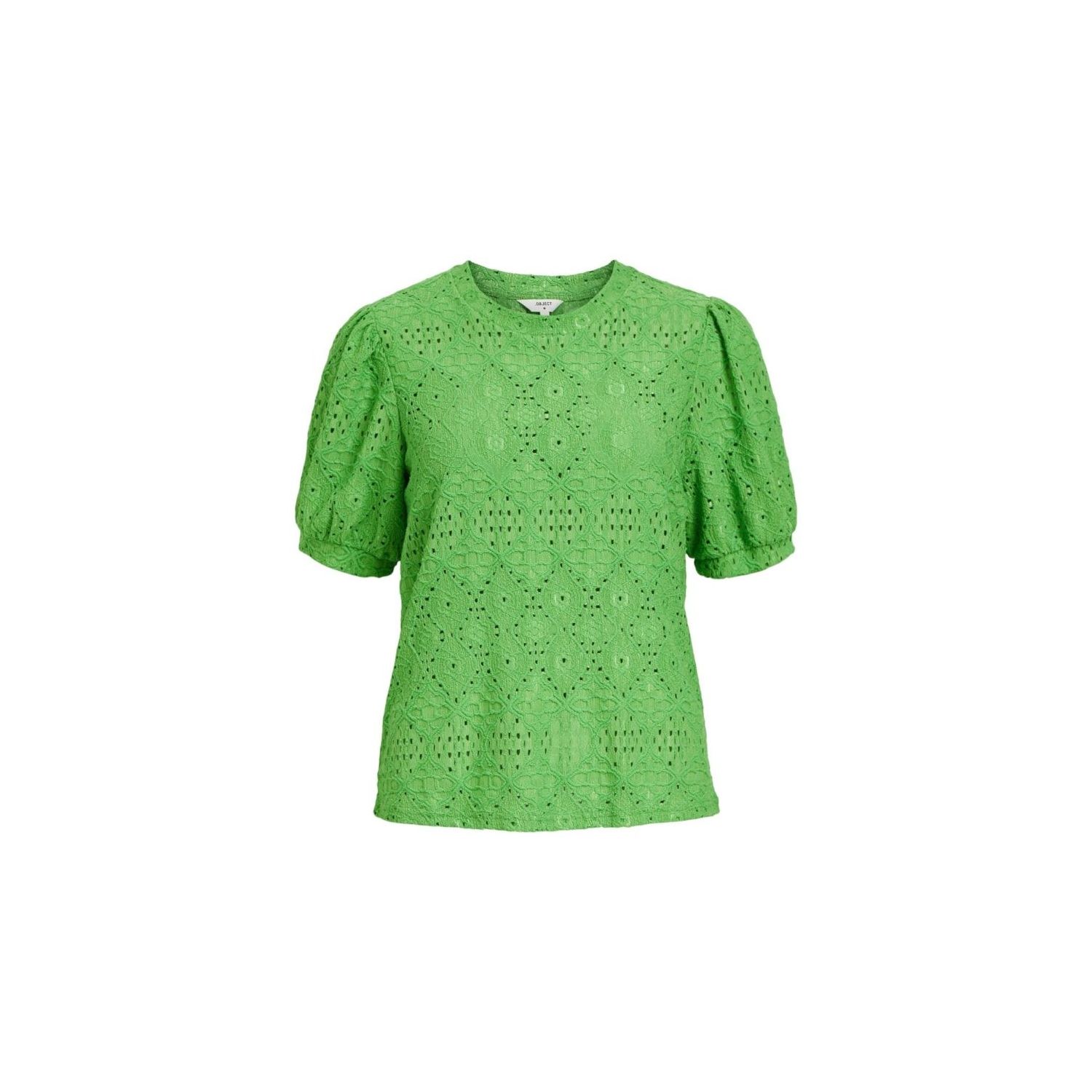 Object objfeodora s/s top noos vibrant green
