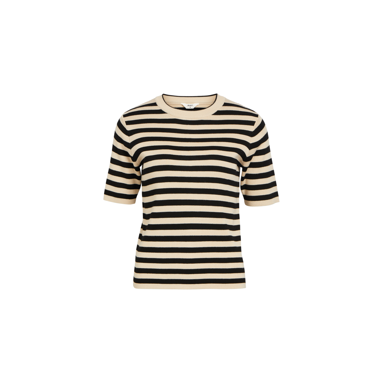 Object objester ss new knit pullover stripe black
