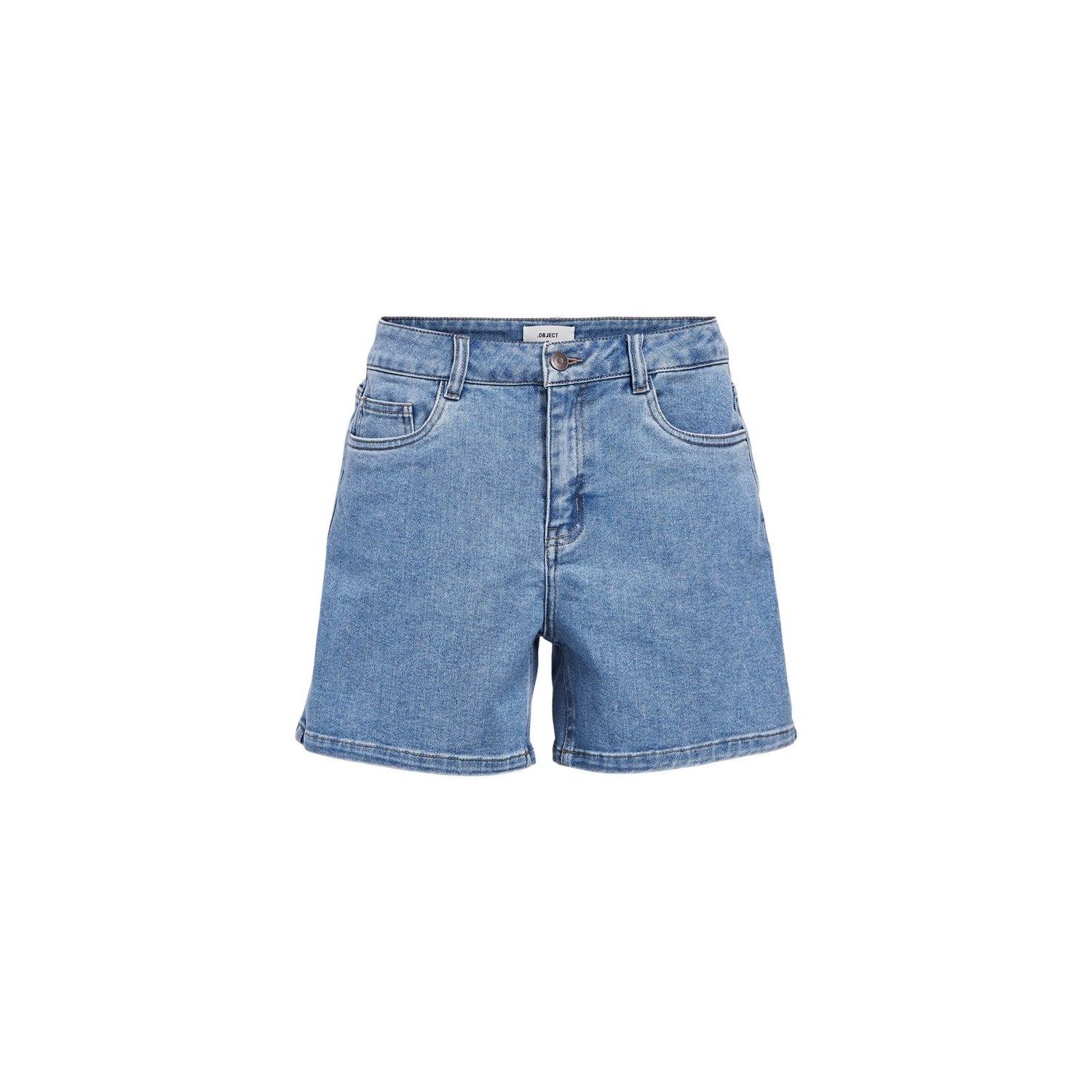 Object objdido denim short light blue denim