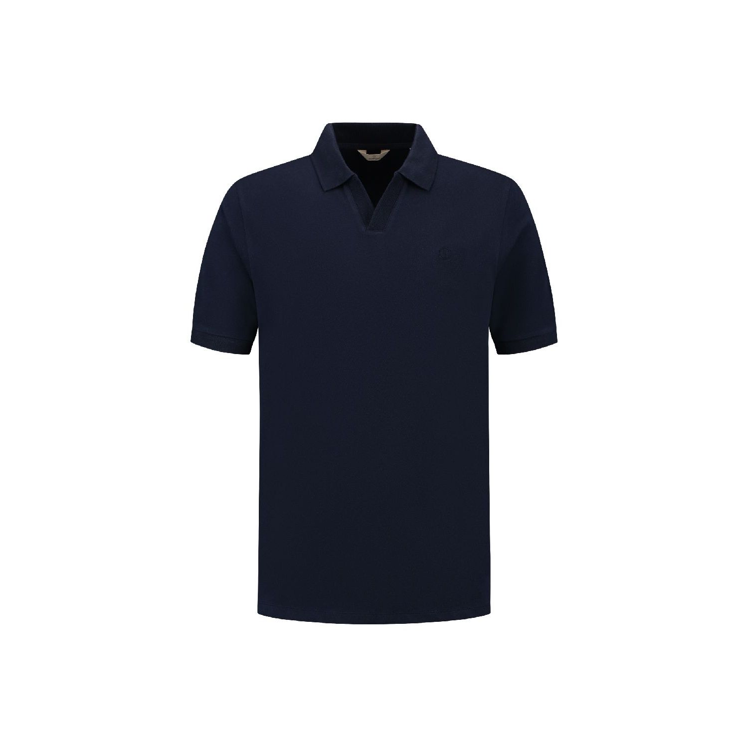Dstrezzed bowie v-neck polo dk navy