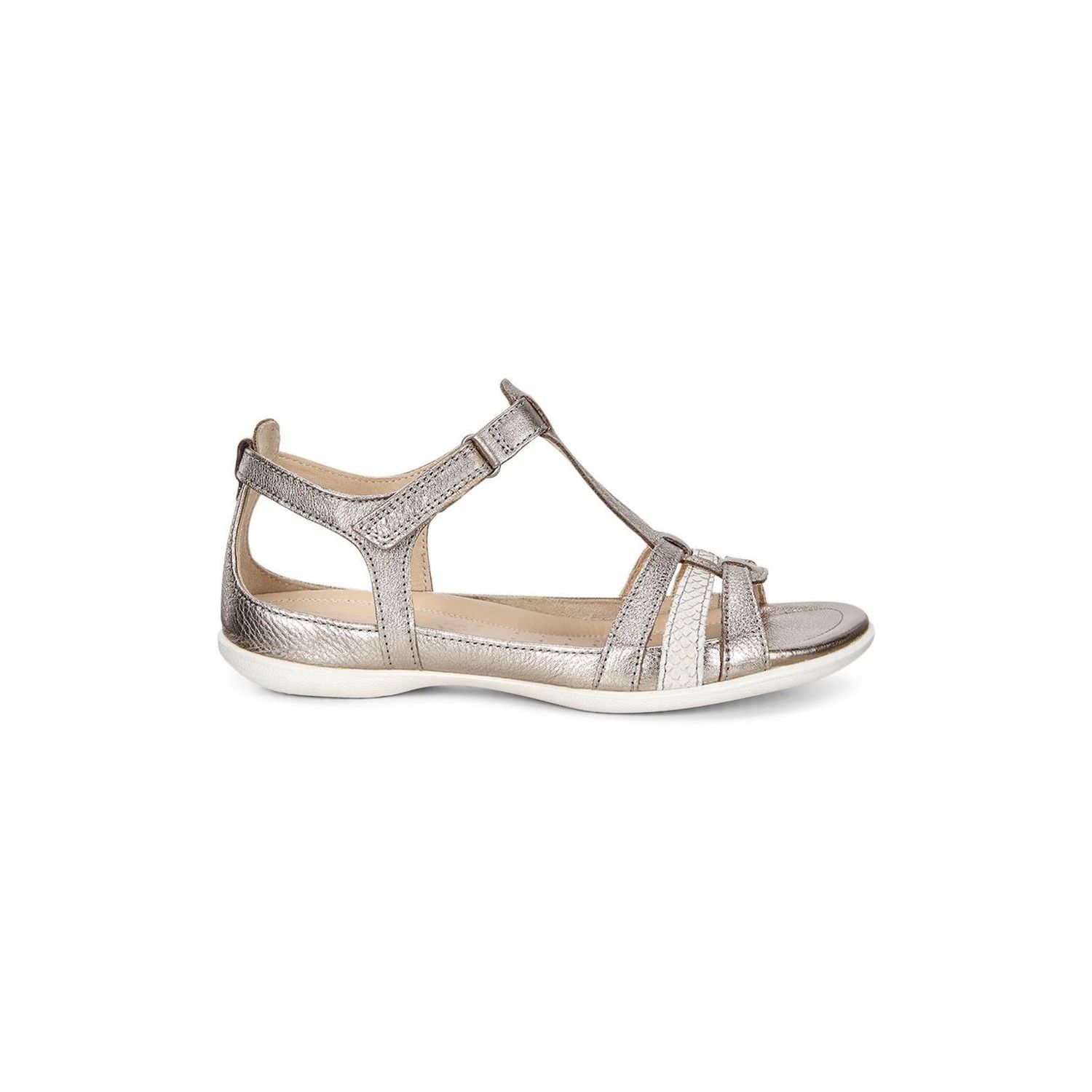 ecco Flash T-strap Sandal Goldcombi