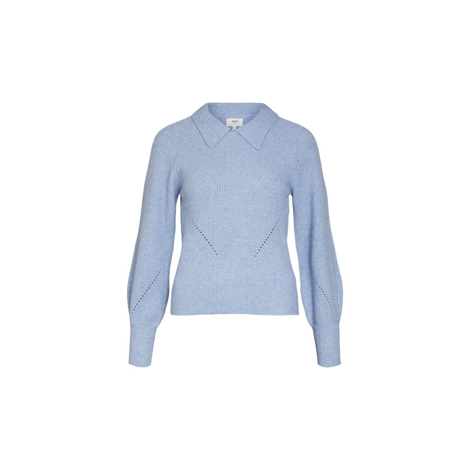 Object objkila l/s knit pullover serenity