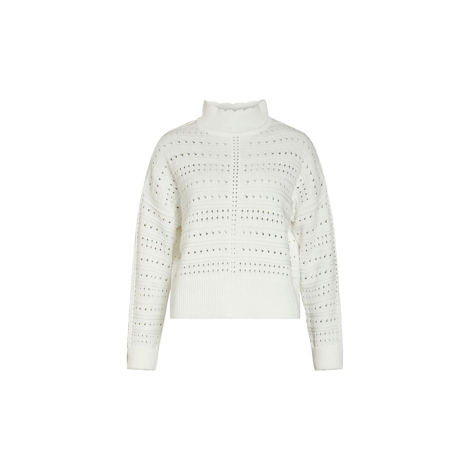 Object objemma l/s pullover cloud dancer