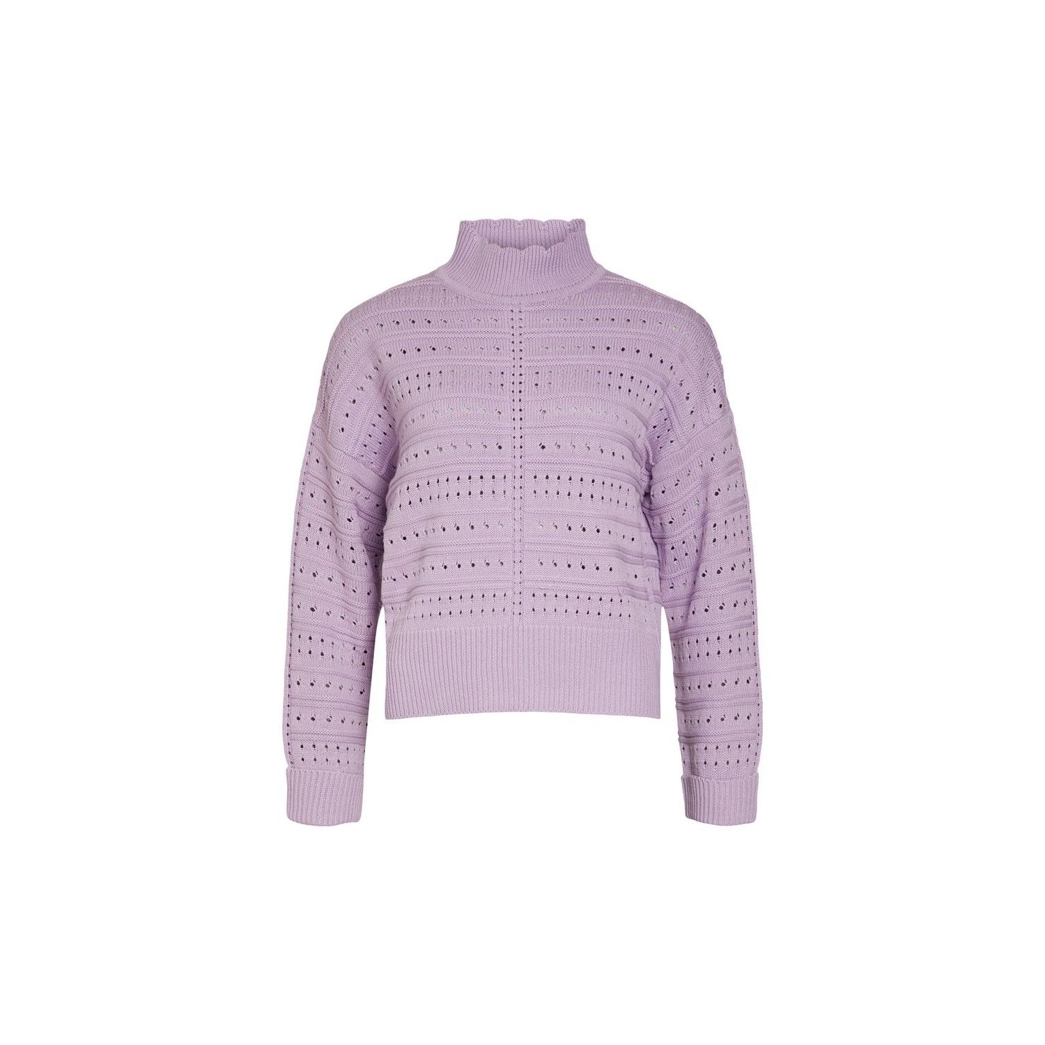 Object objemma l/s pullover orchid bloom