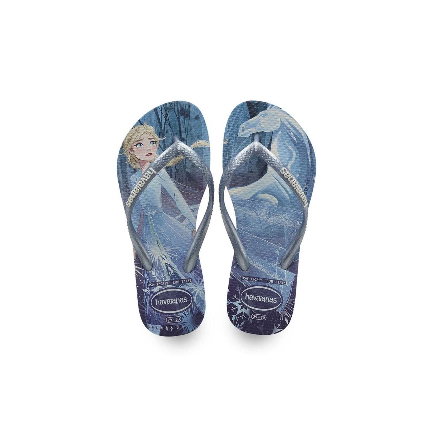 Havaianas kids slim frozen white / snowfalkes