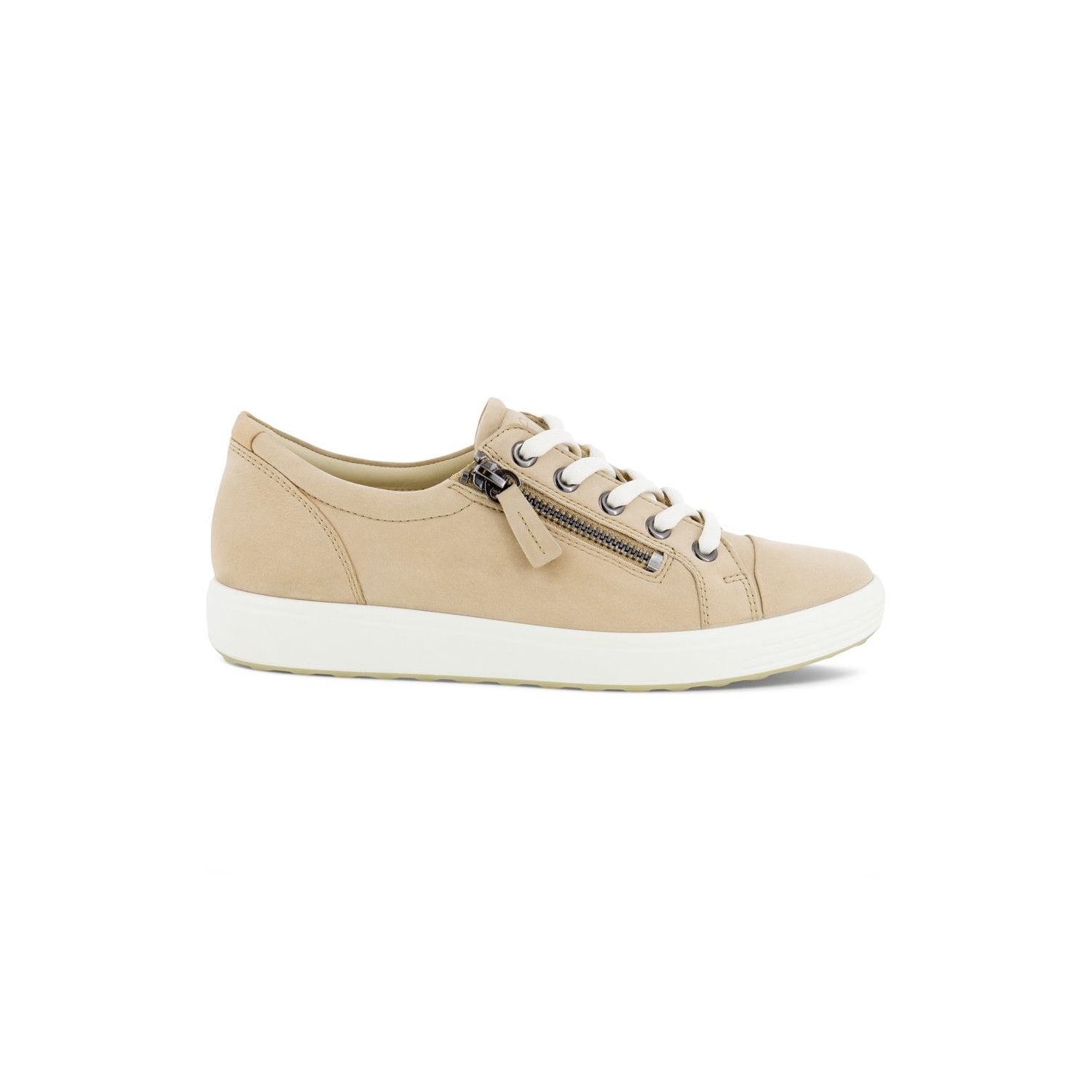 ecco Soft 7  W Beige rits