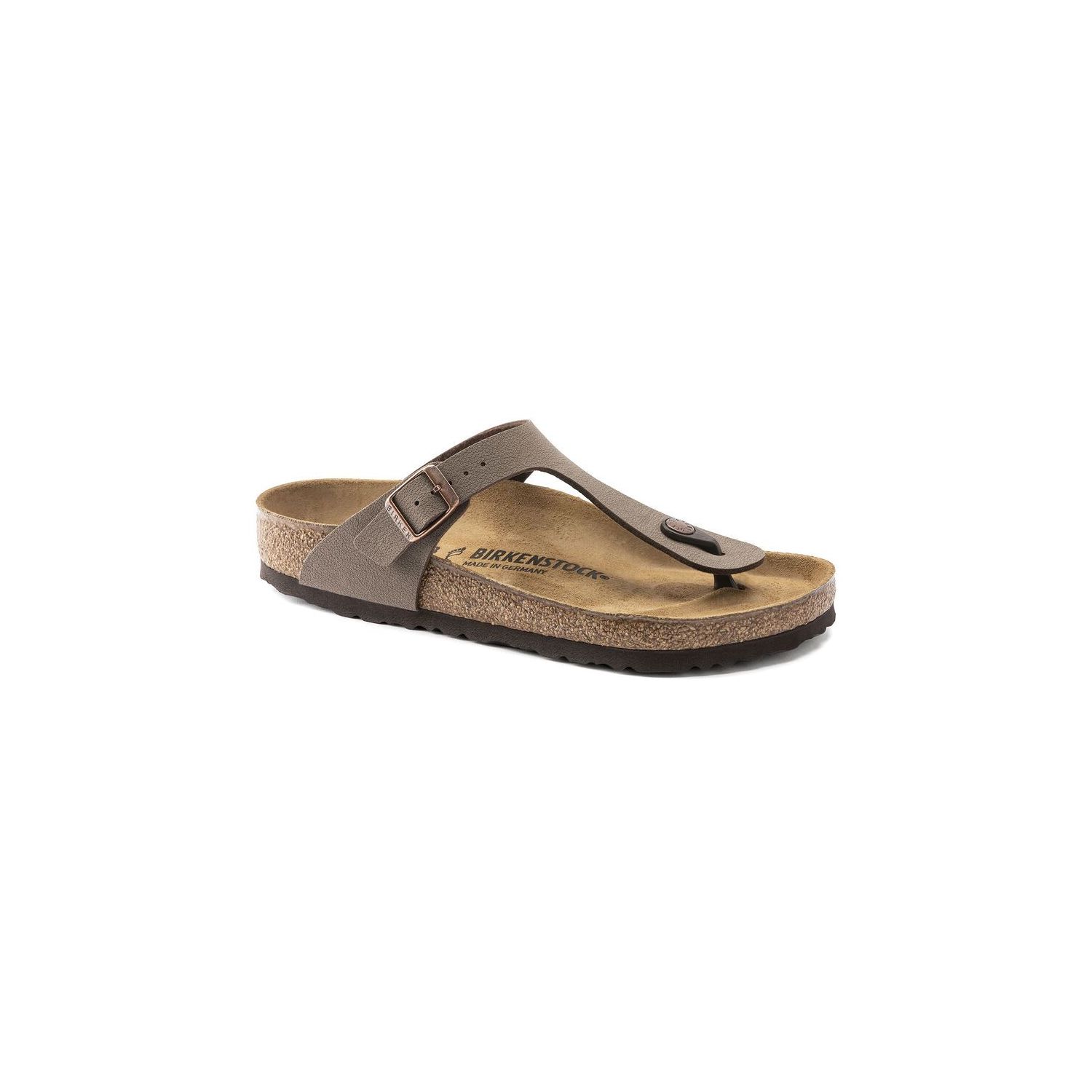 Birkenstock Gizeh Birko-Flor Nubuck Mocha