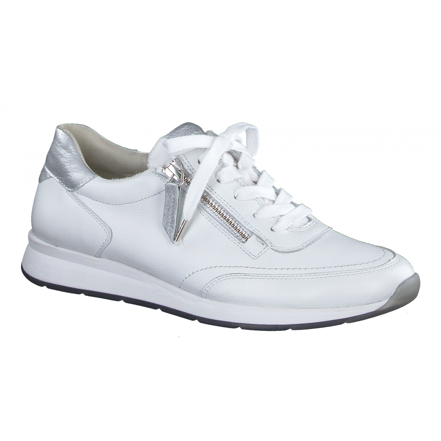 Paul-Green 5071-041 Calfs/nappa wit platin