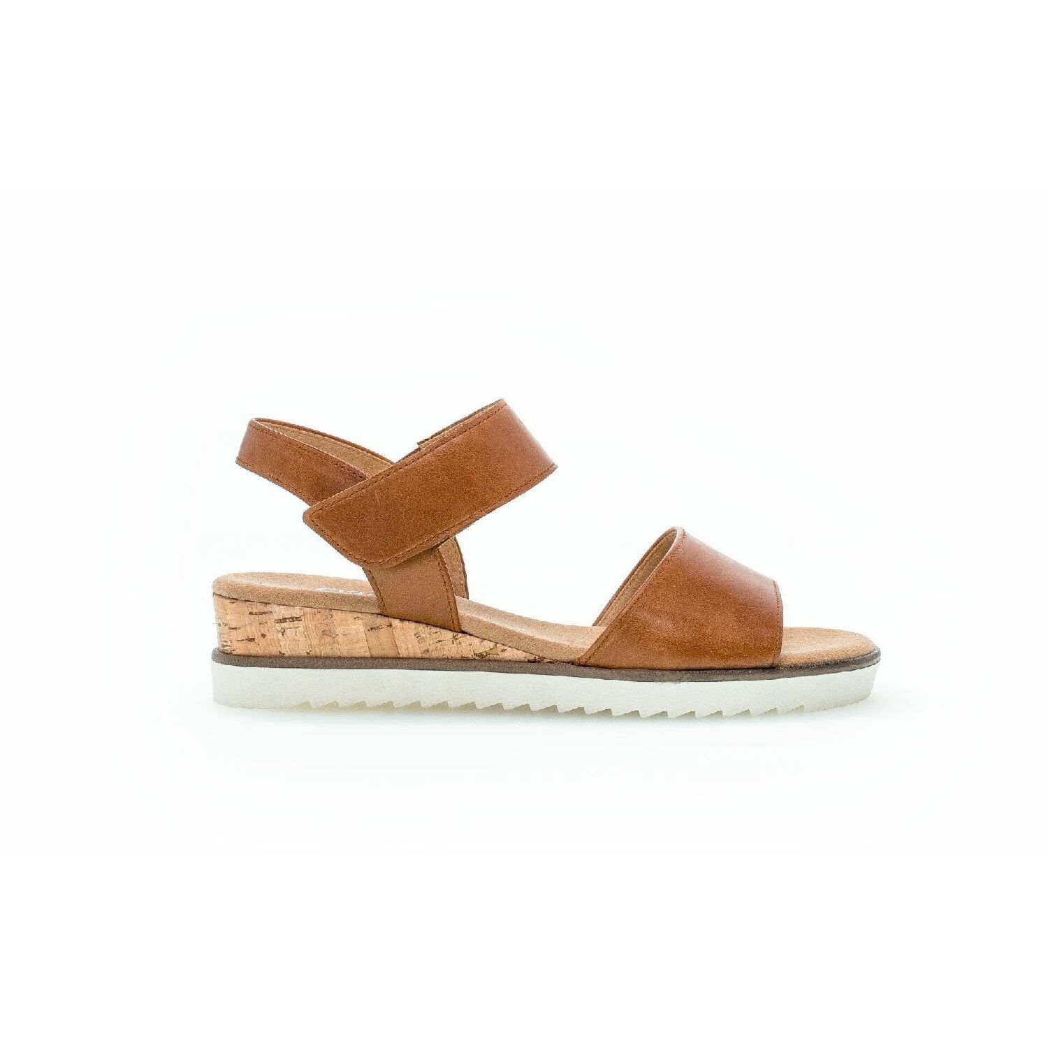 Gabor 82.750.53 Sandaal Camel Kork/creme