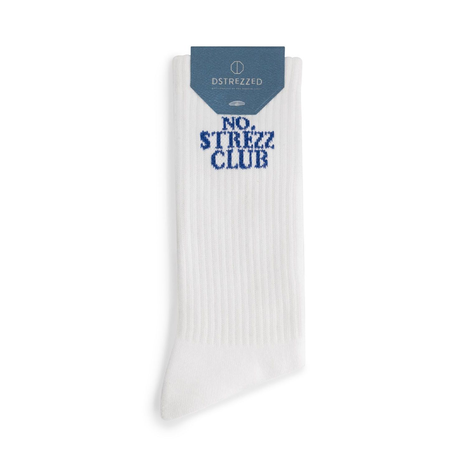 Dstrezzed no strezz club sock white