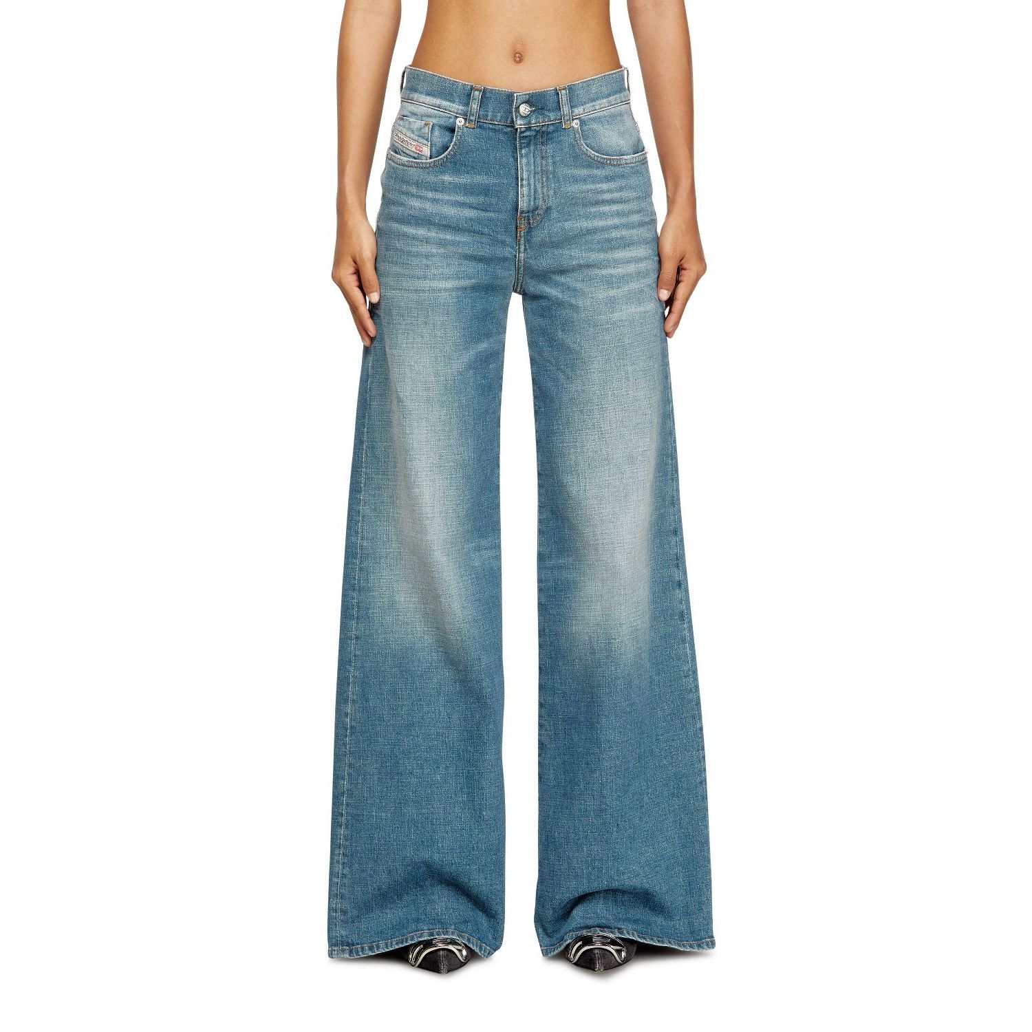 Diesel d-akemi jeans 09m58 blauw