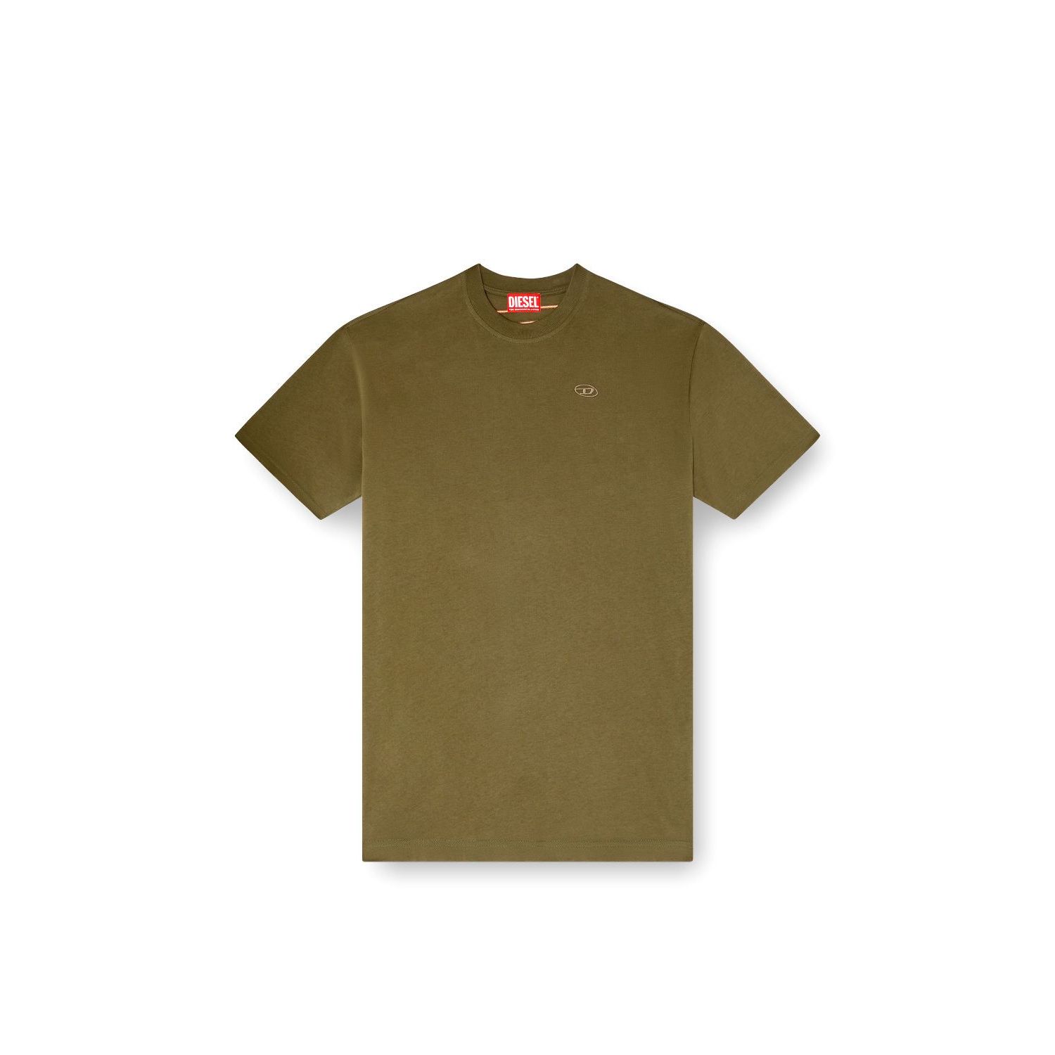 Diesel t-boggy-megoval-d tshirt groen