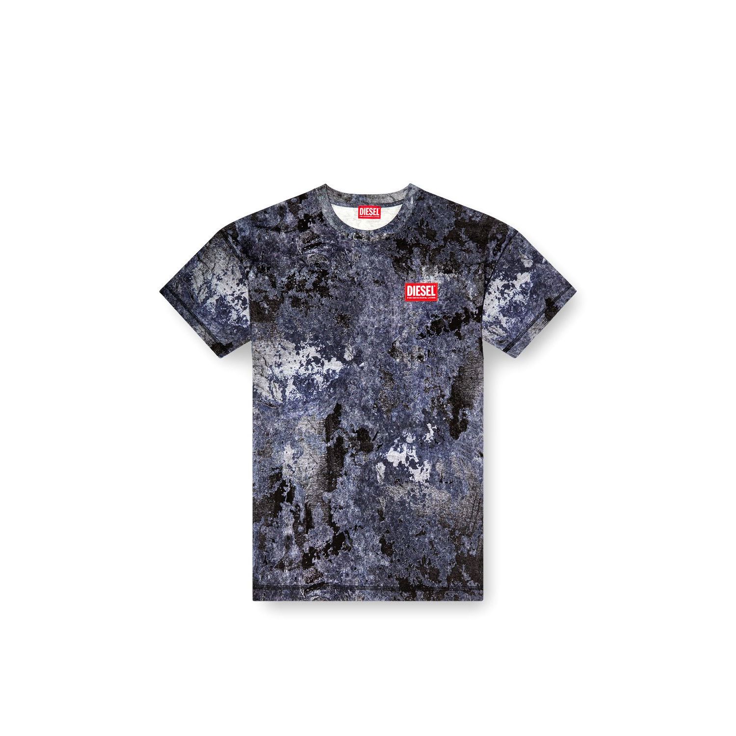 Diesel  t-boxt-r12 tshirt antracite