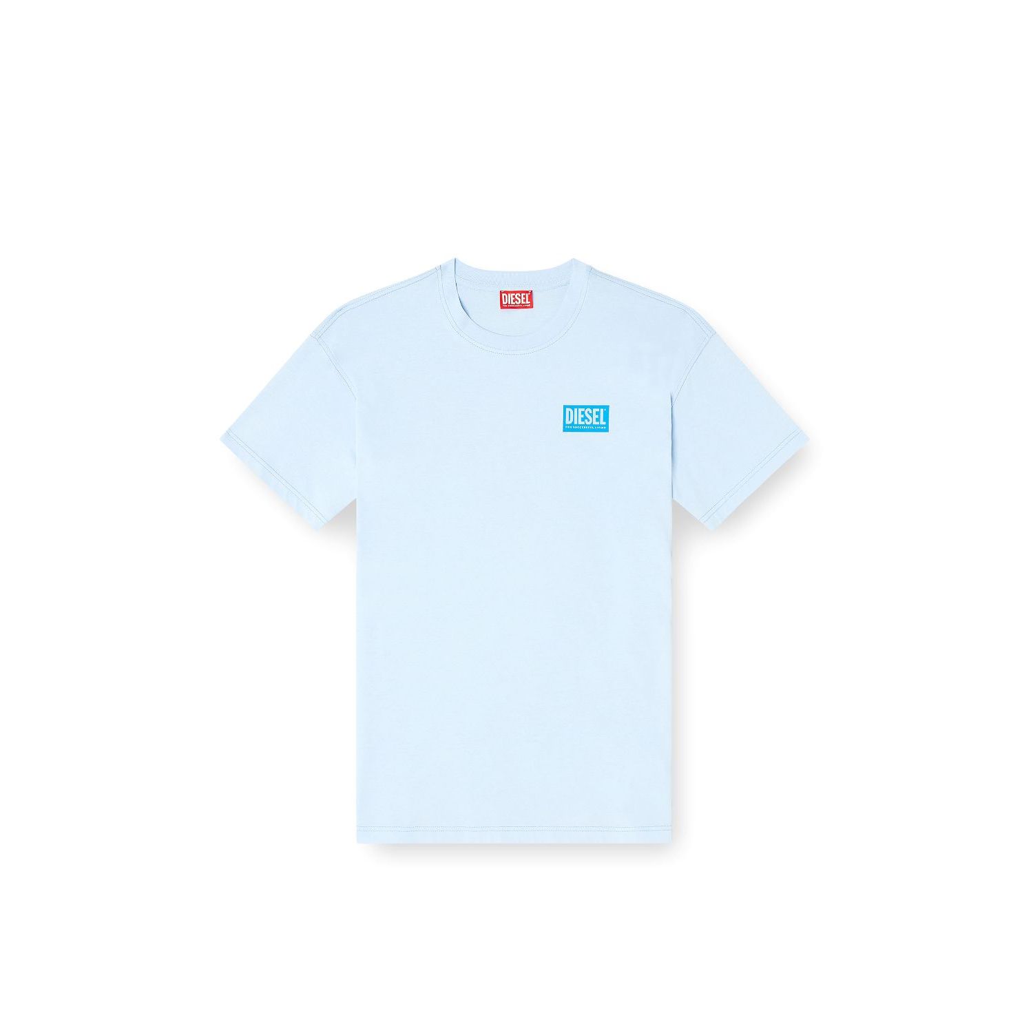 Diesel t-norm-v13 t-shirt licht blauw