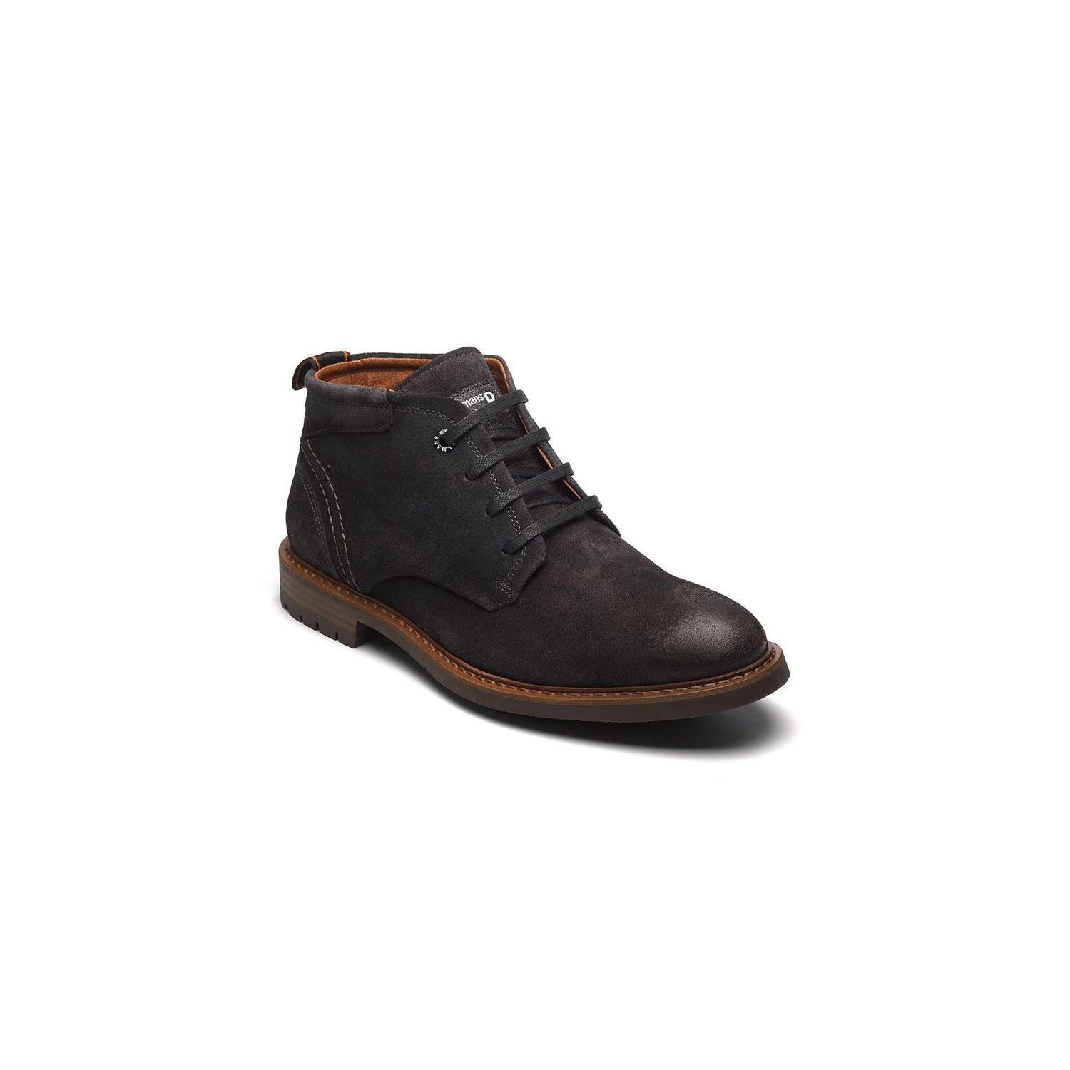 Berkelmans Oporto Dark Grey Suede