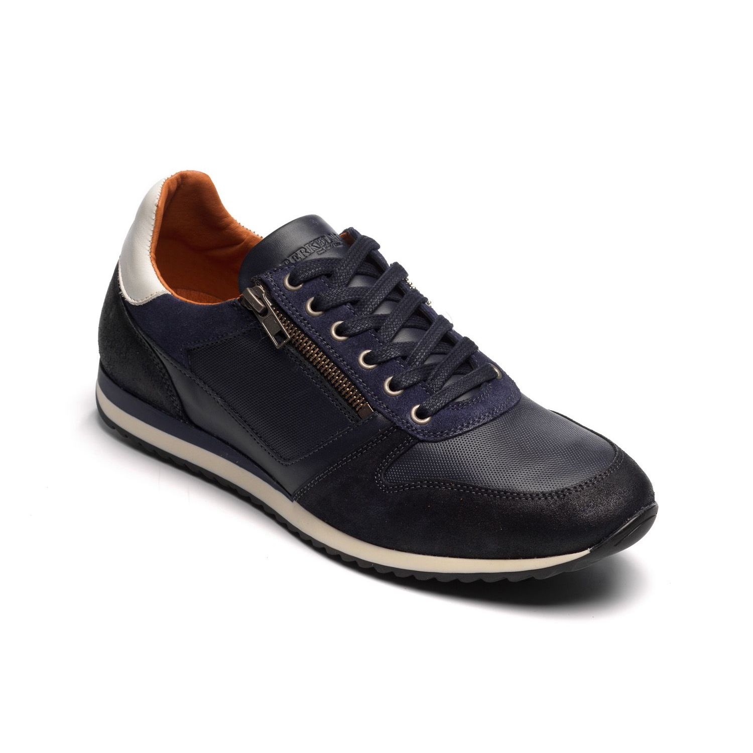 Berkelmans Warwick Navy Marino Suede