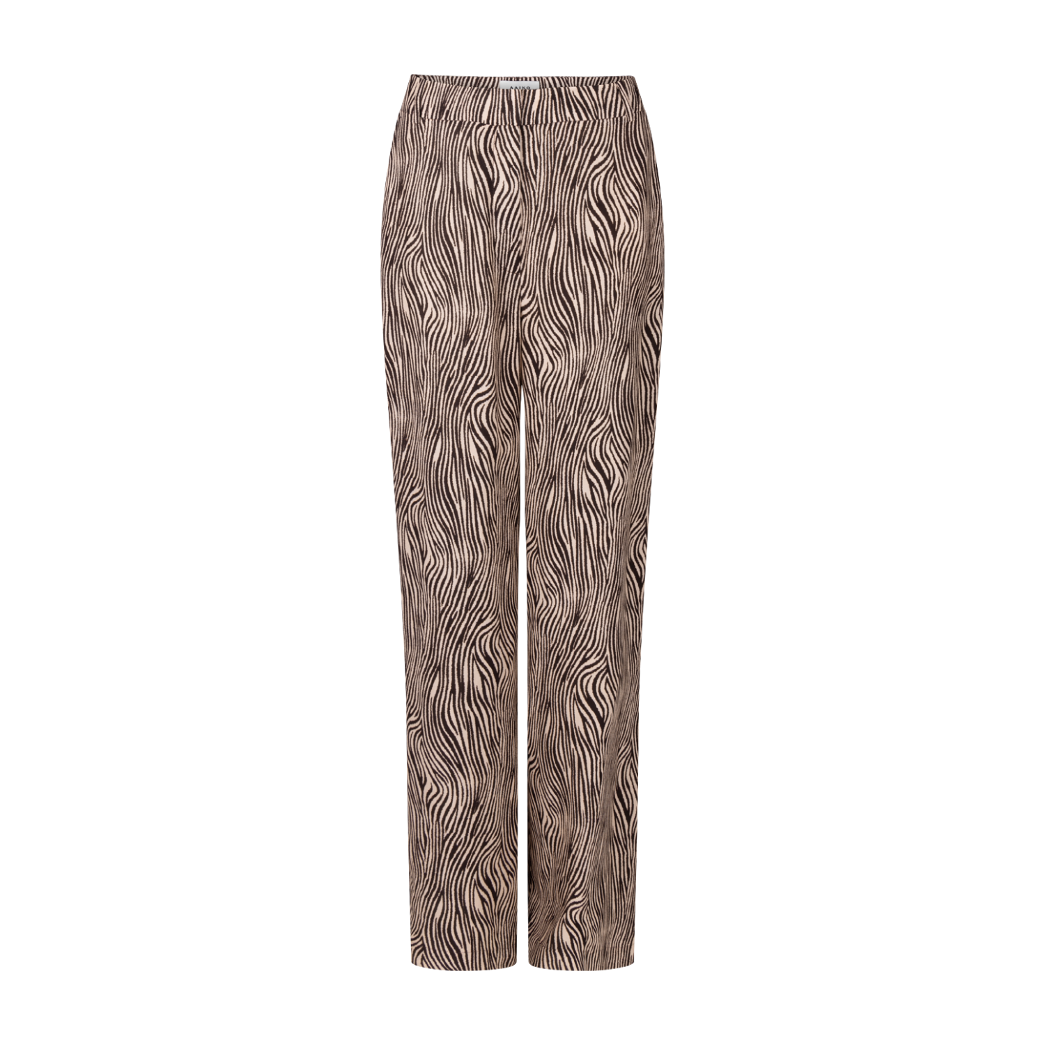 Aaiko Cecilia zebra vis trousers hazelnut