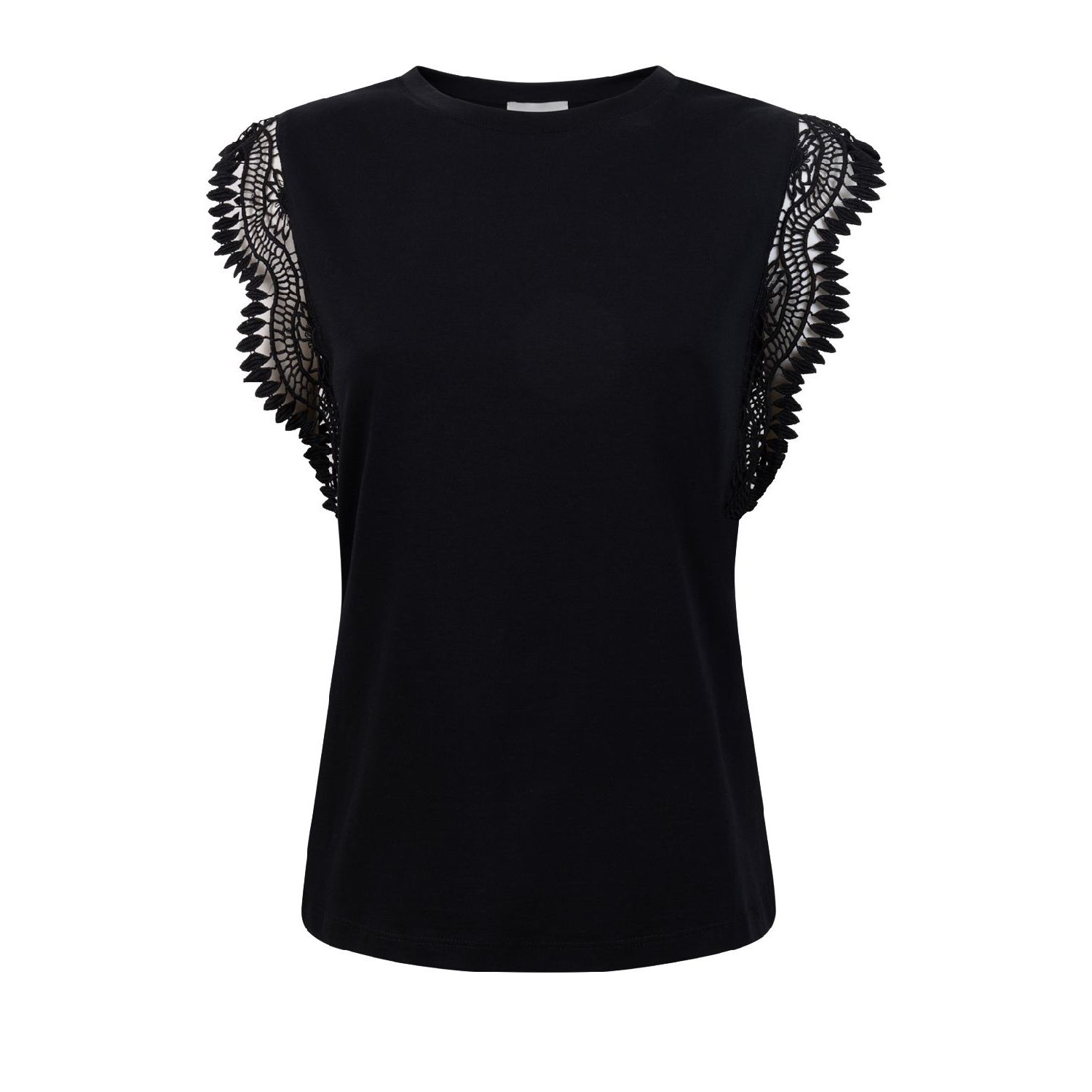 Aaiko cora top black