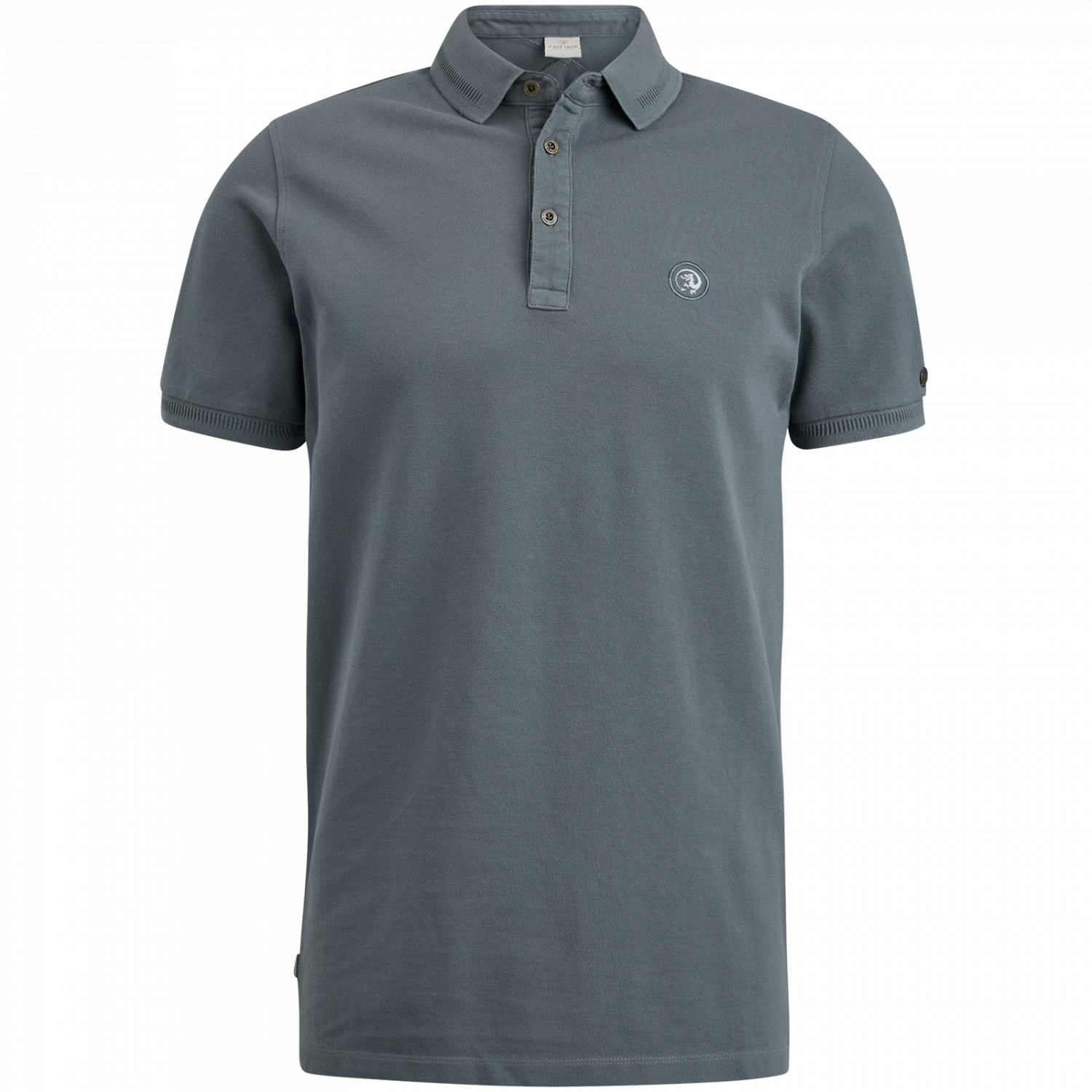 Cast Iron polo organic cotton pique stormy weather