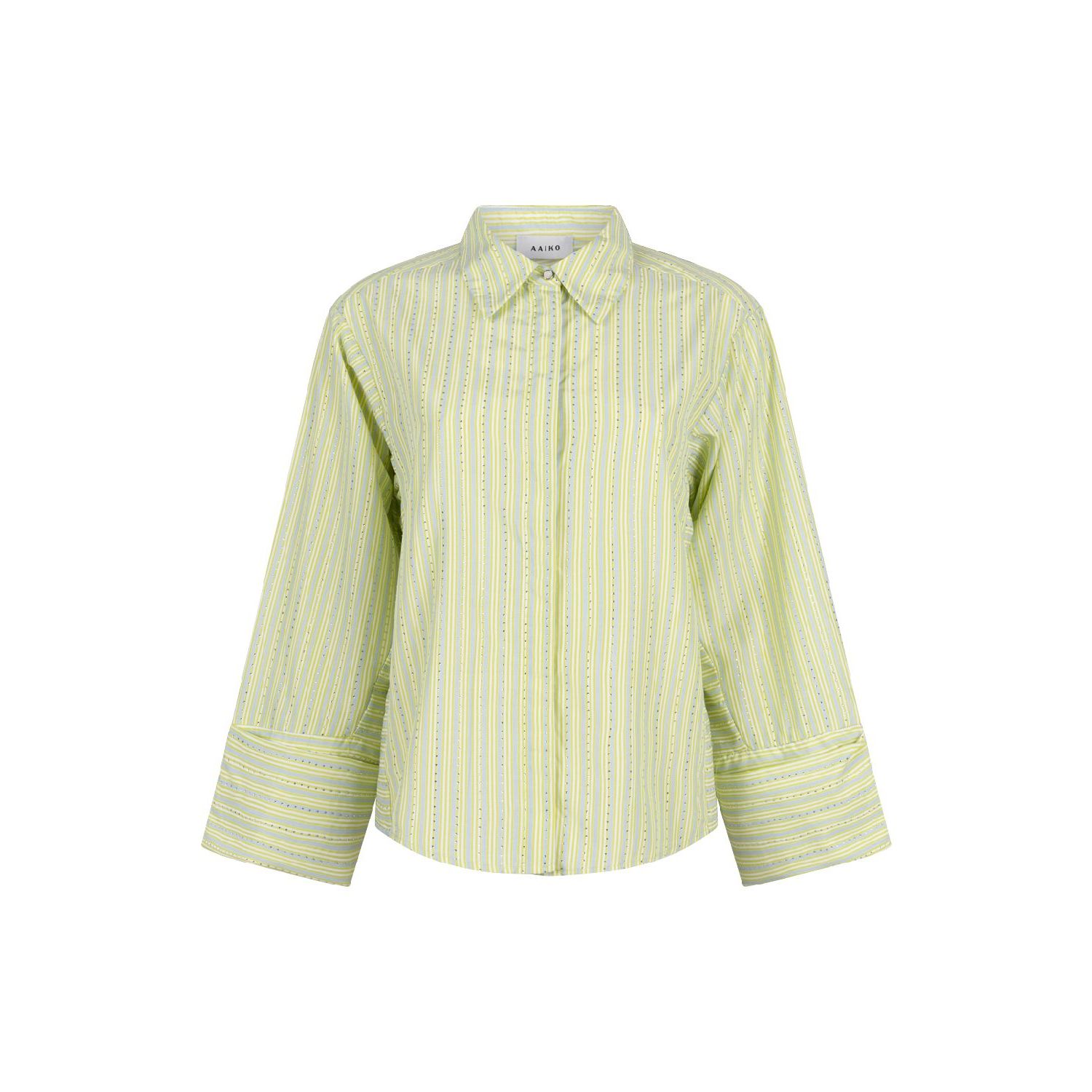 Aaiko elda strass co blouse shadowlime