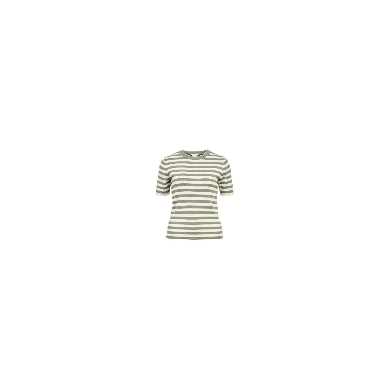 Object objester ss new knit pullover stripe wreath