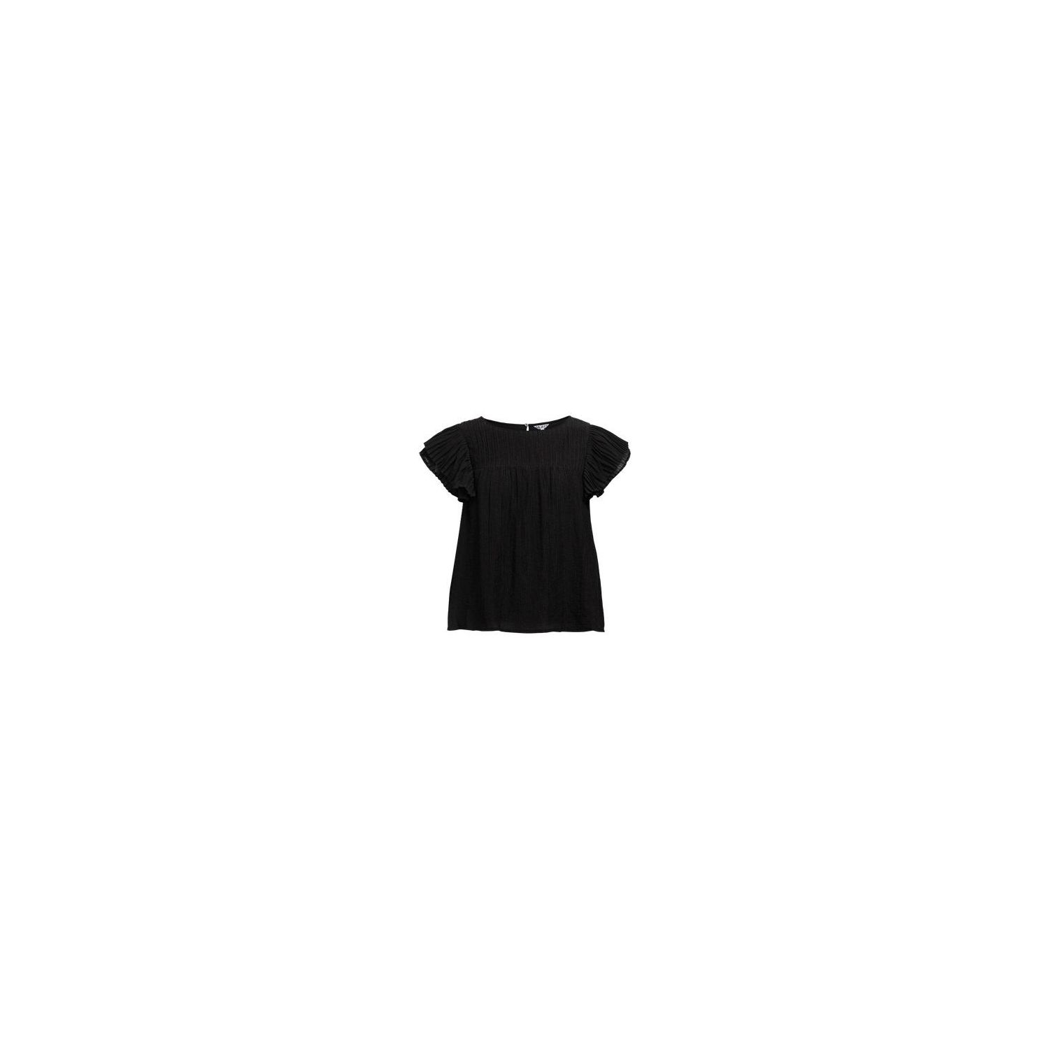 Object objann s/l re frill top black