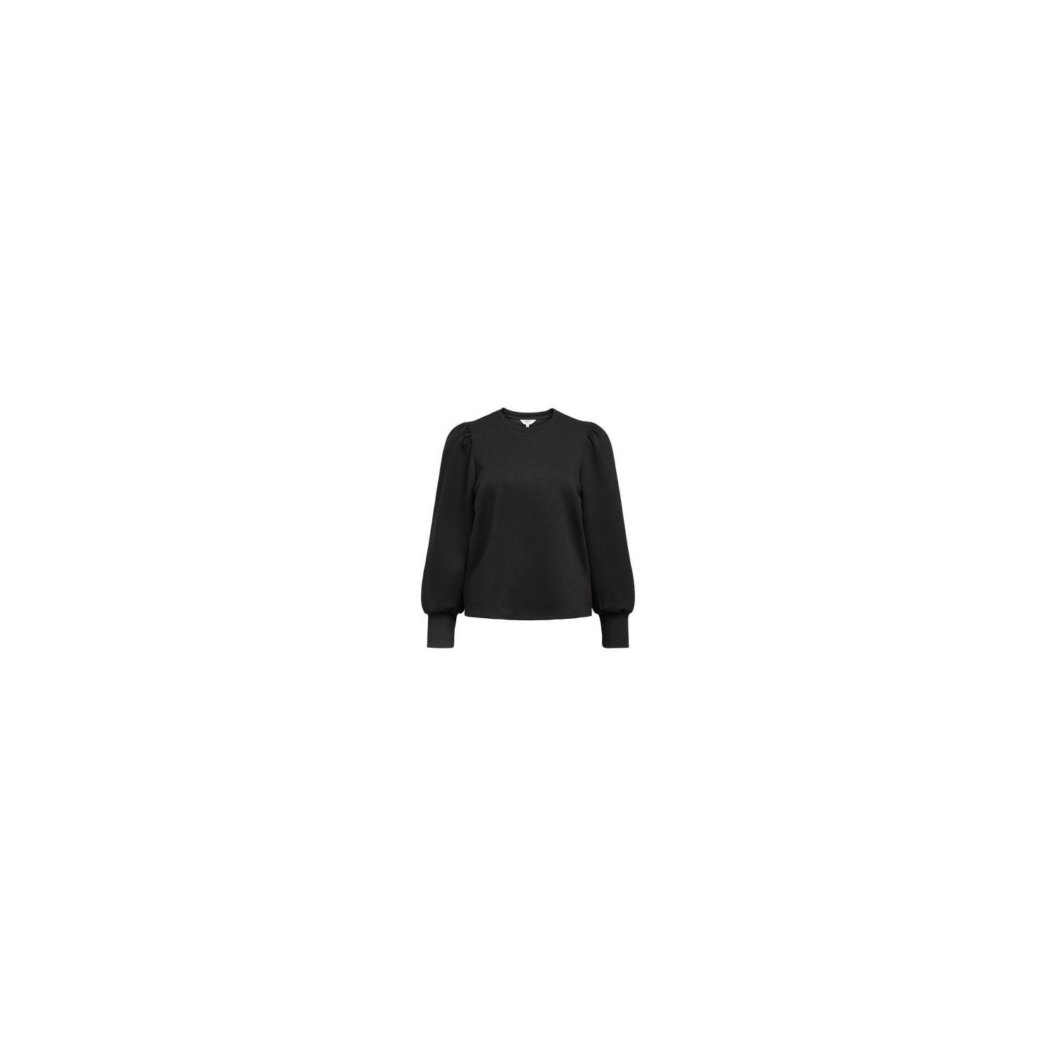 Object objandrea re l/s o-neck top noos black