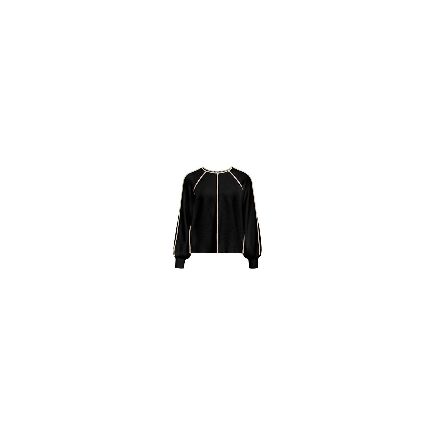 Object objreynard ls lo contrast pullover black