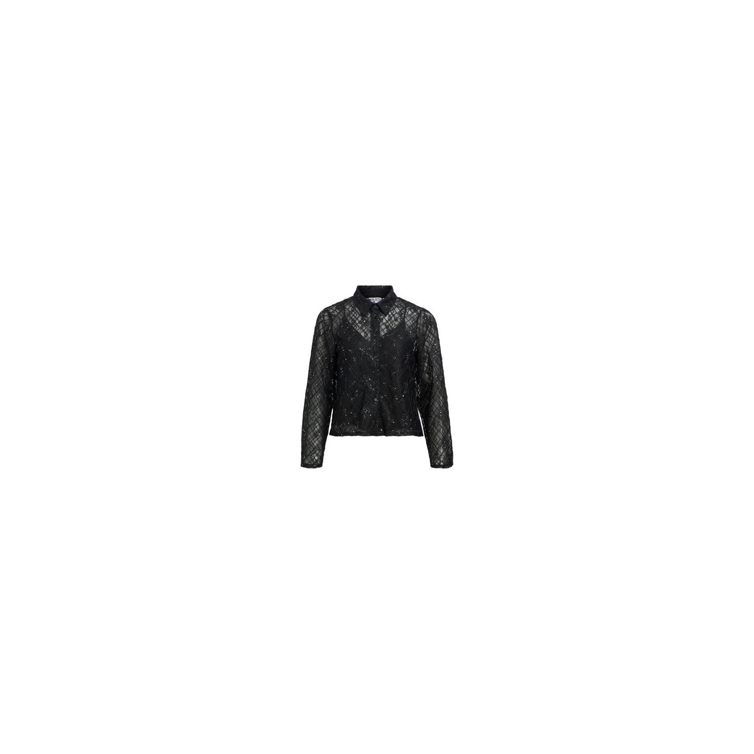 Object objmica l/s re shirt black