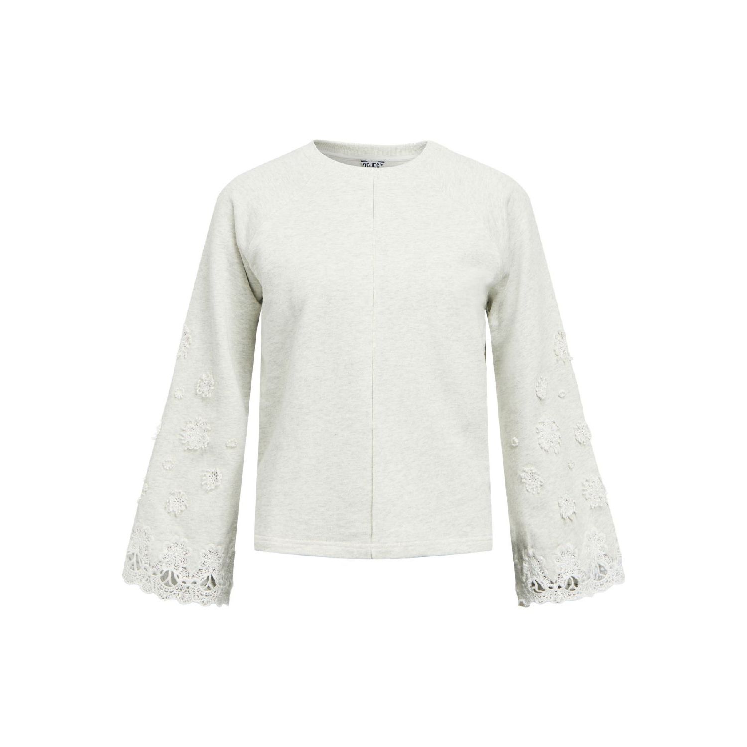 Object objkimia ls sweat shirt light grey melange