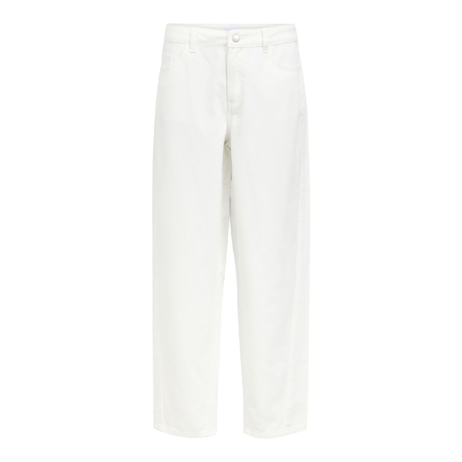 Object objmiu barrel ank twill jeans cloud dancer