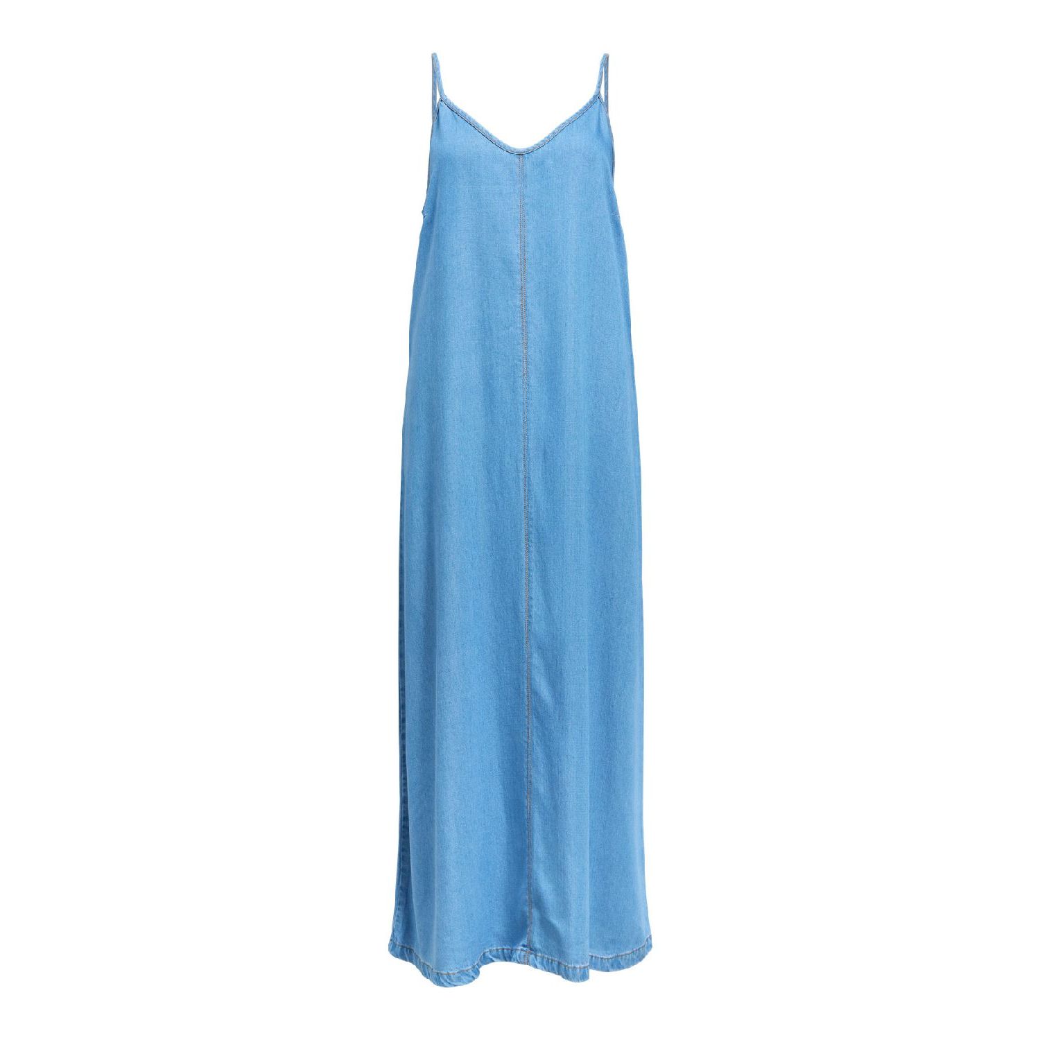Object objframe singlet denim dress light blue den