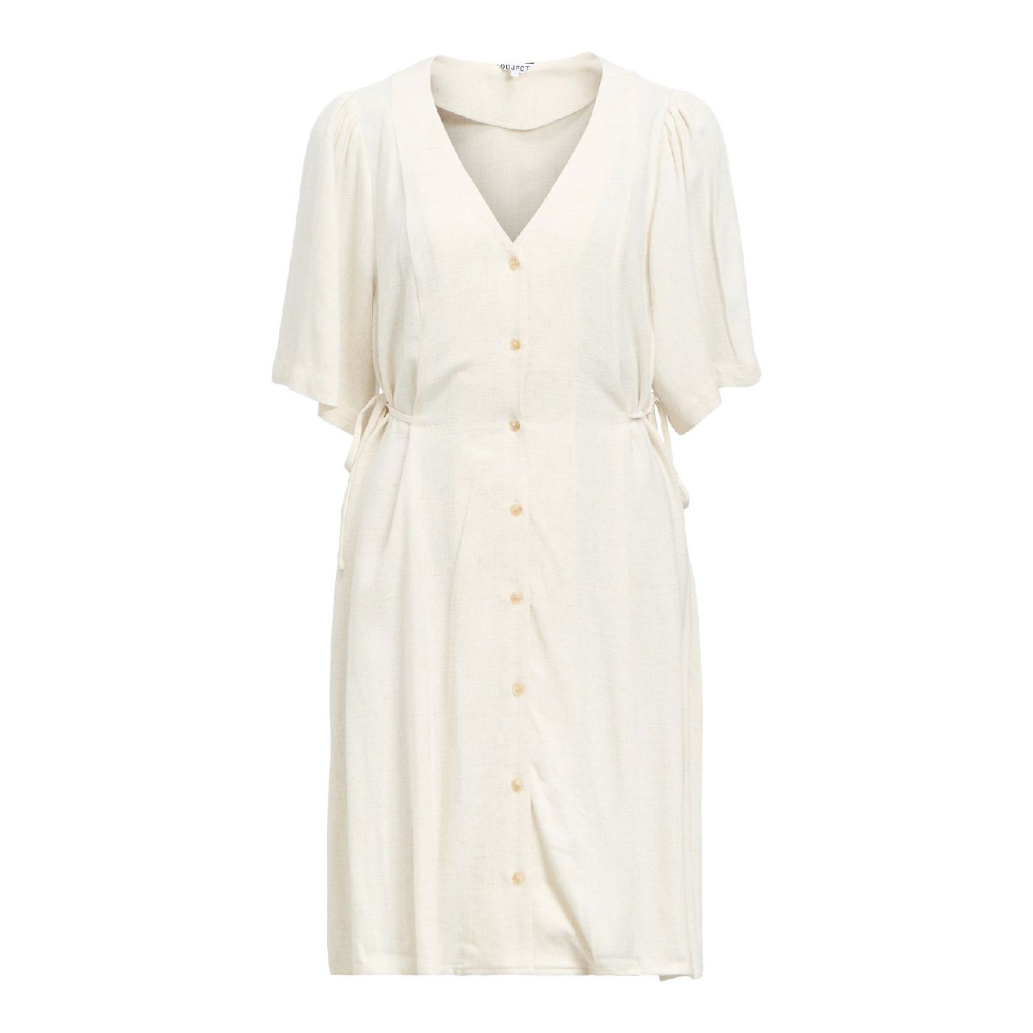 Object objsanne s/s re short dress sandshell