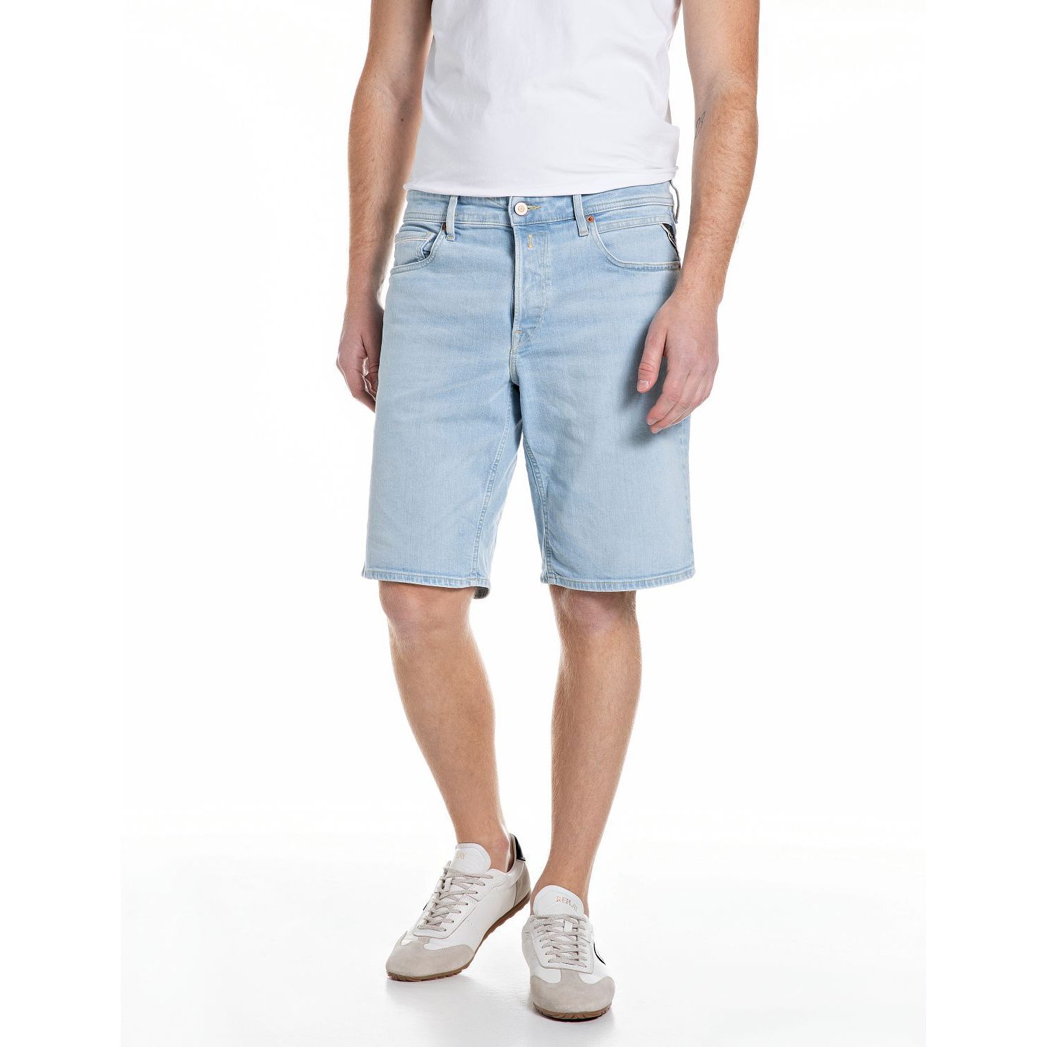 Replay short m1072 573 106 light blue