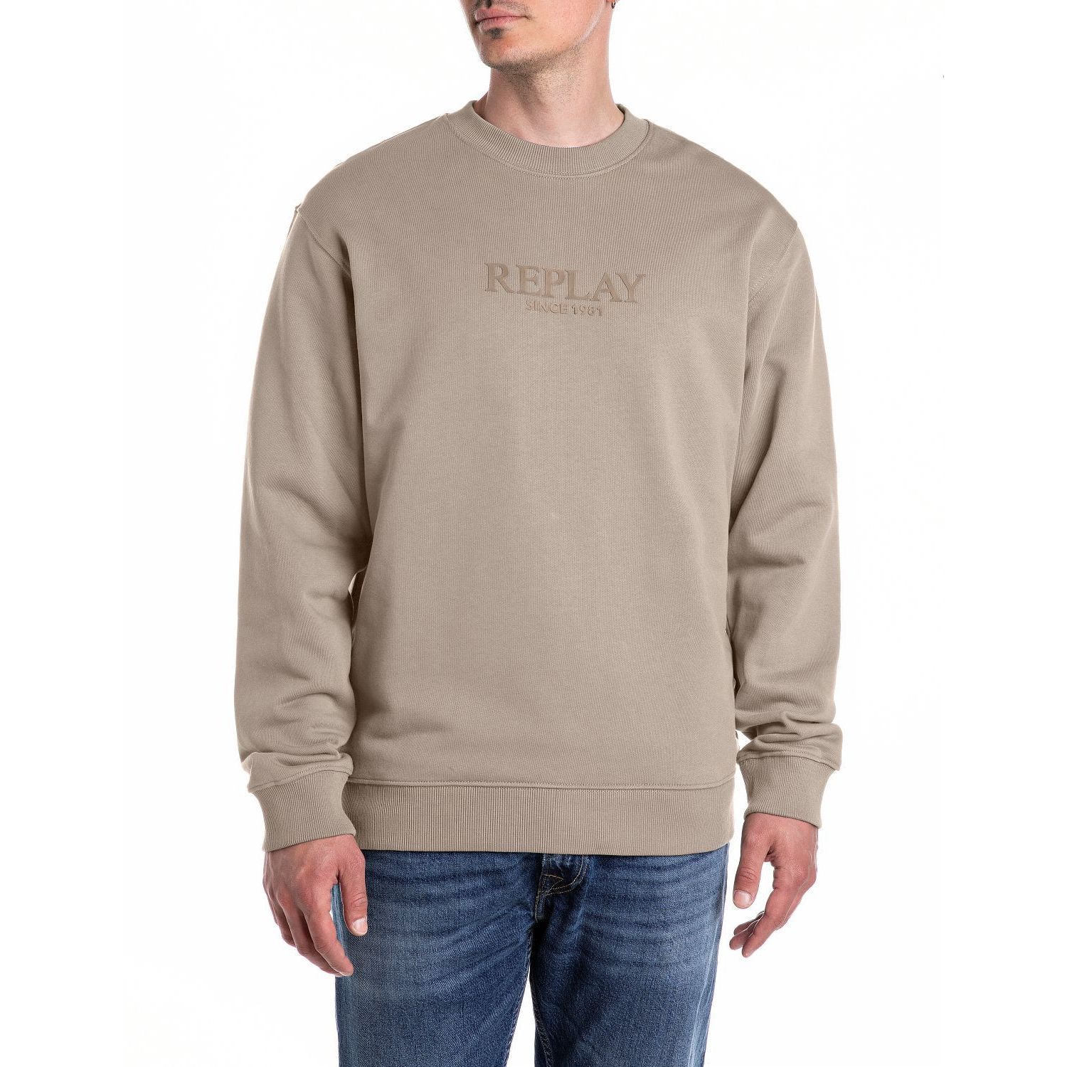 Replay m3076 23802 sweater stone