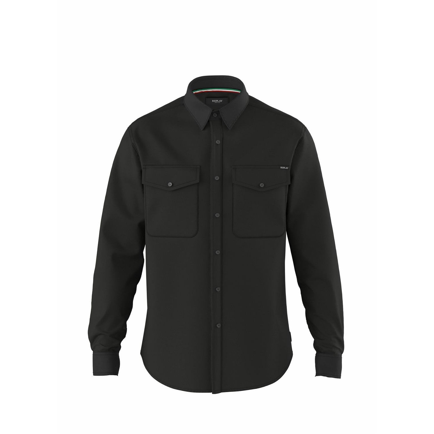 Replay camicia overhemd black