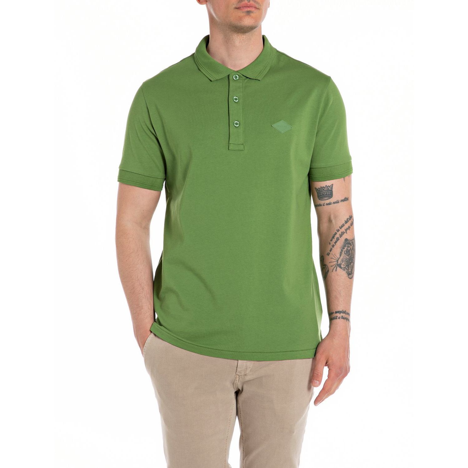 Replay M6548 polo combat green