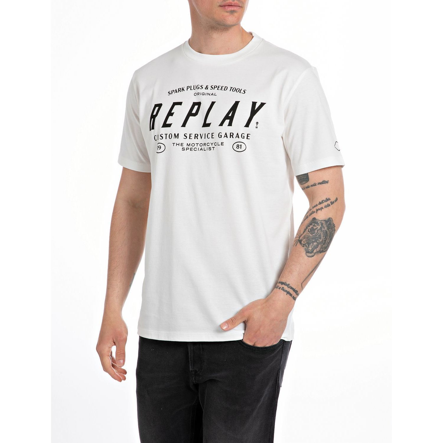 Replay M6840 t-shirt wit