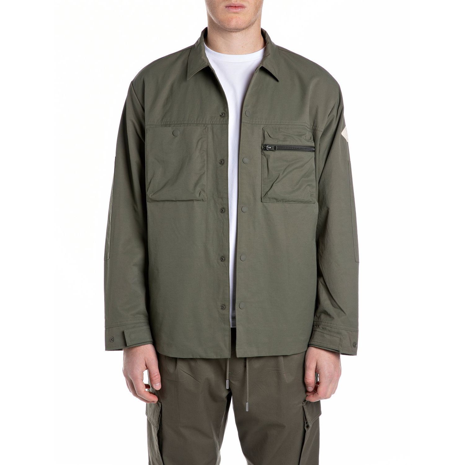 Replay m8447 85114 jacket pistachio