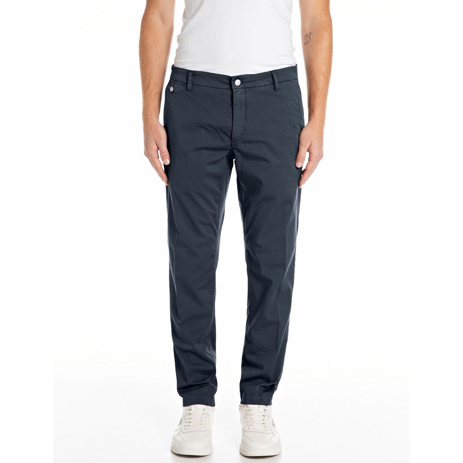 Replay benni hyperchino x-lite plus pants blue