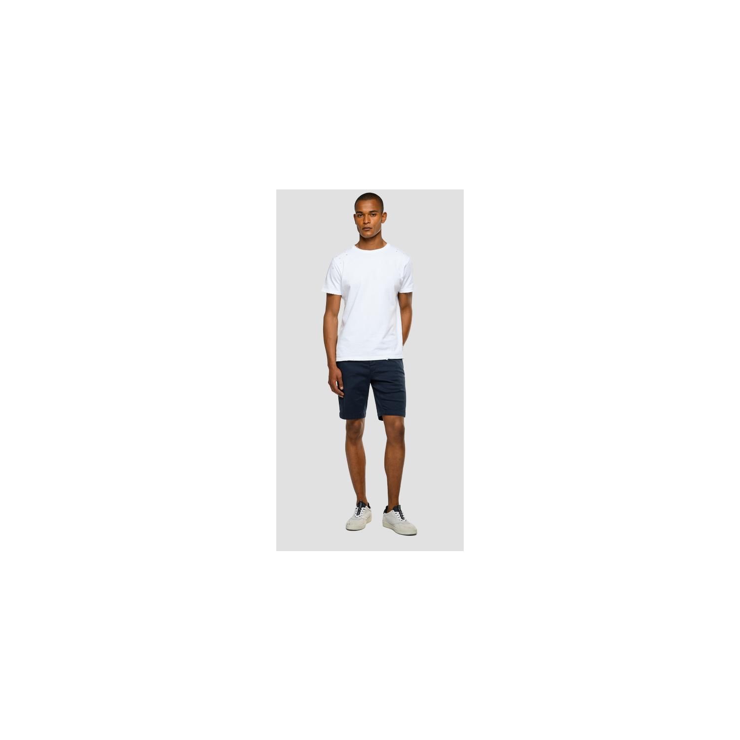 Replay benni short hyperchino color xlite blue