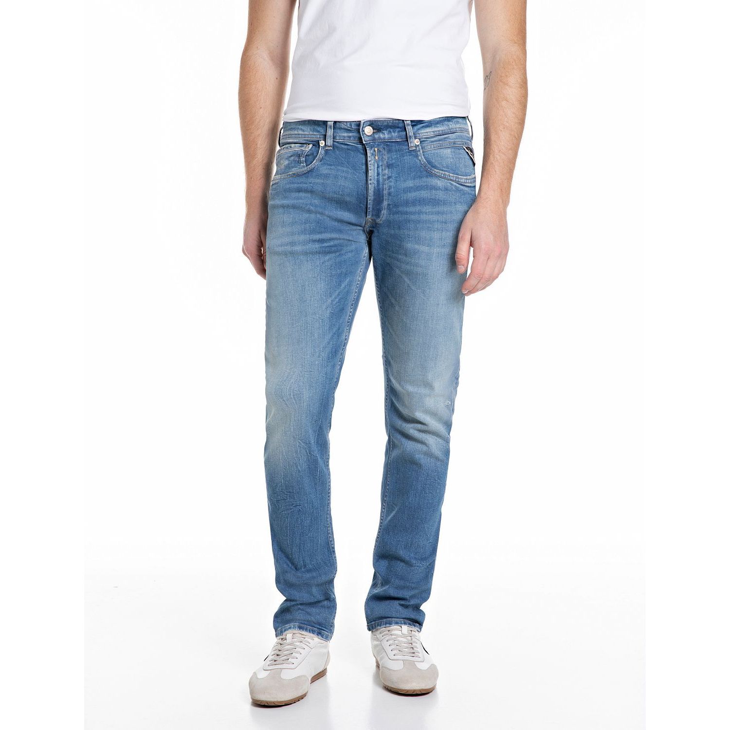 Replay trousers ma972 573 104 medium blue