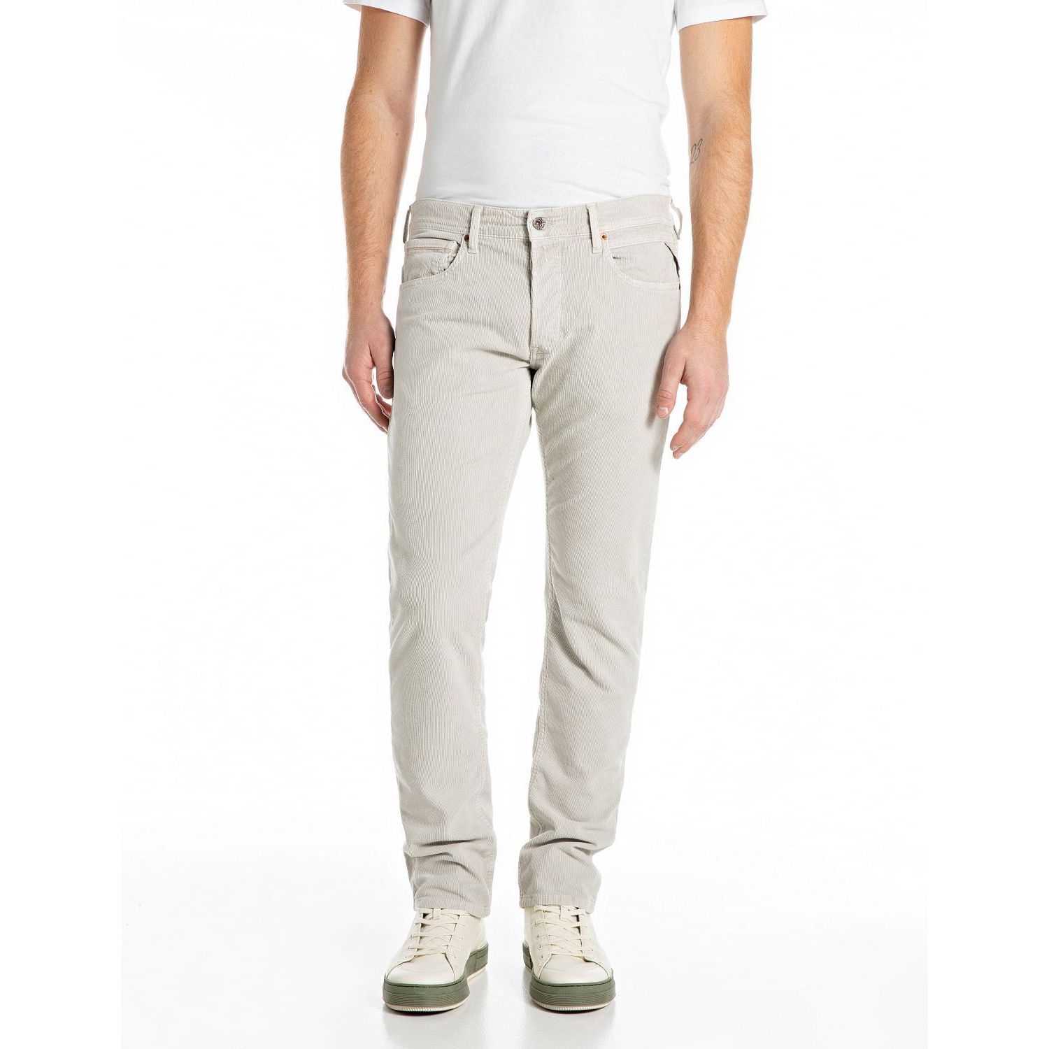 Replay grover pants moon grey