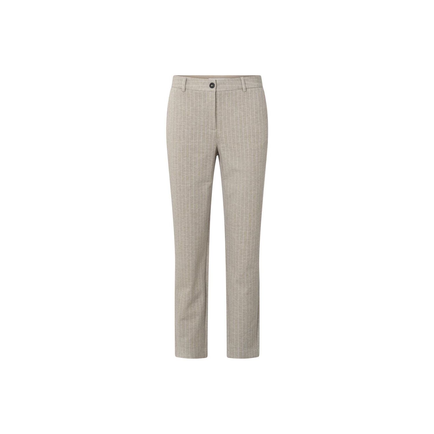 Yaya soft pantalon cashmere brown