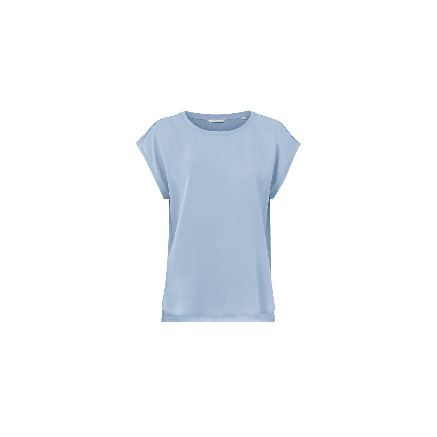 Yaya top cap sleeve blizzard blue