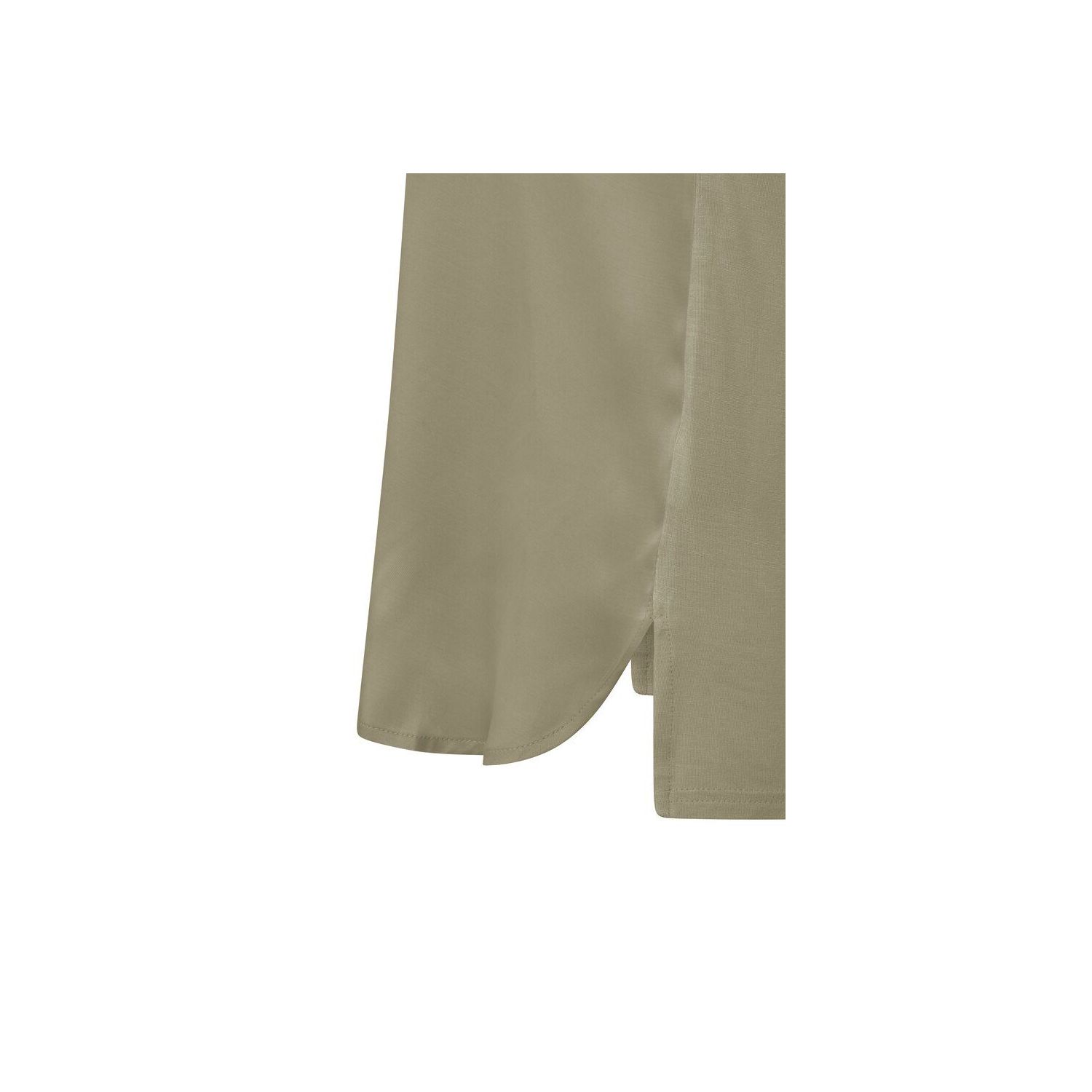 YAYA fabric mix top sleeveles teak green online kopen! GLevel