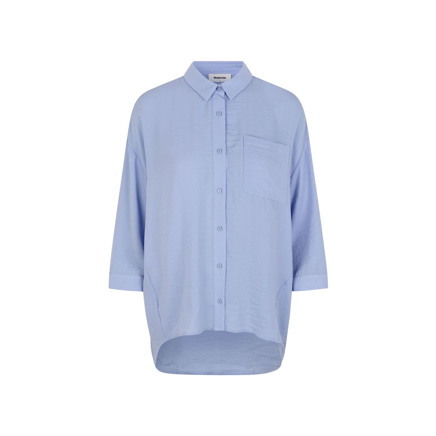 Modström alexis shirt blue heron