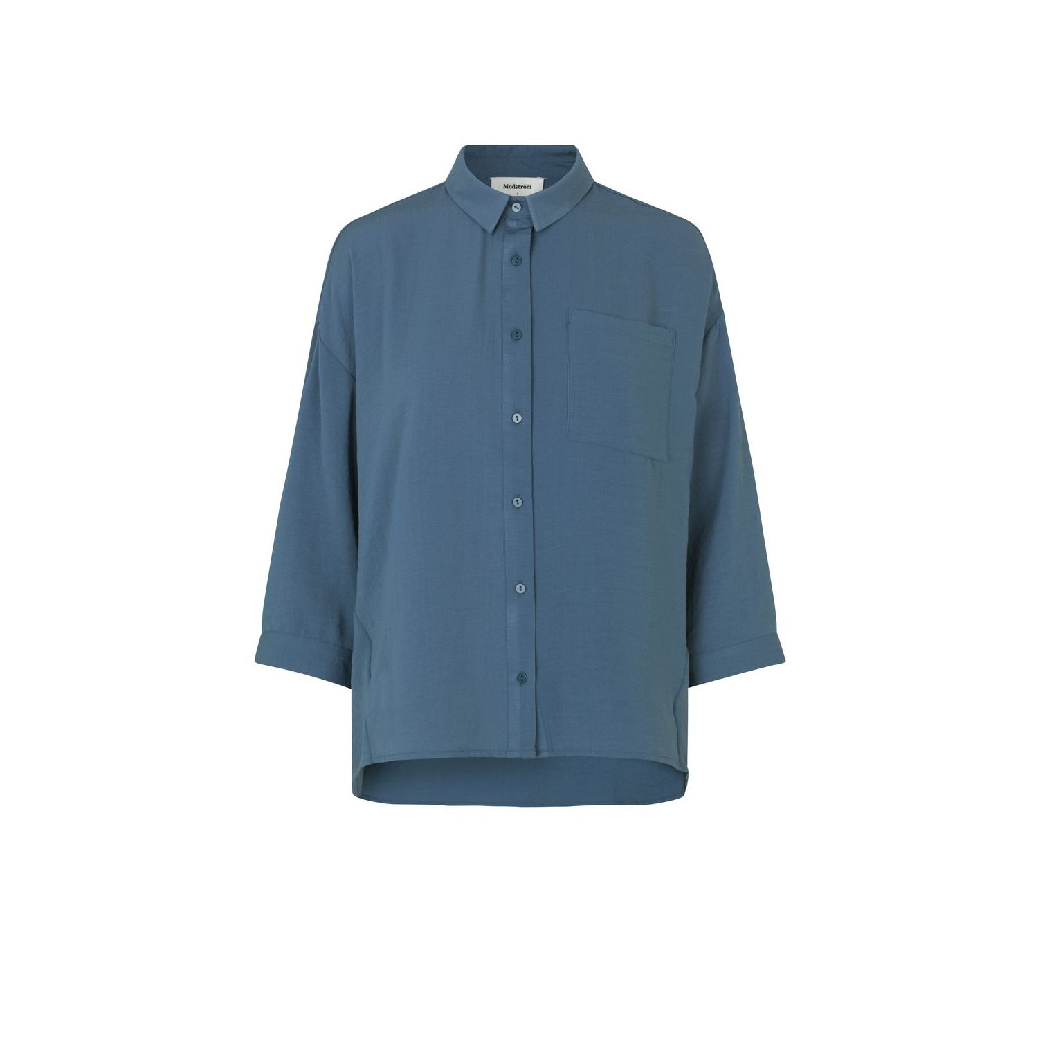 Modström alexis shirt dark sea