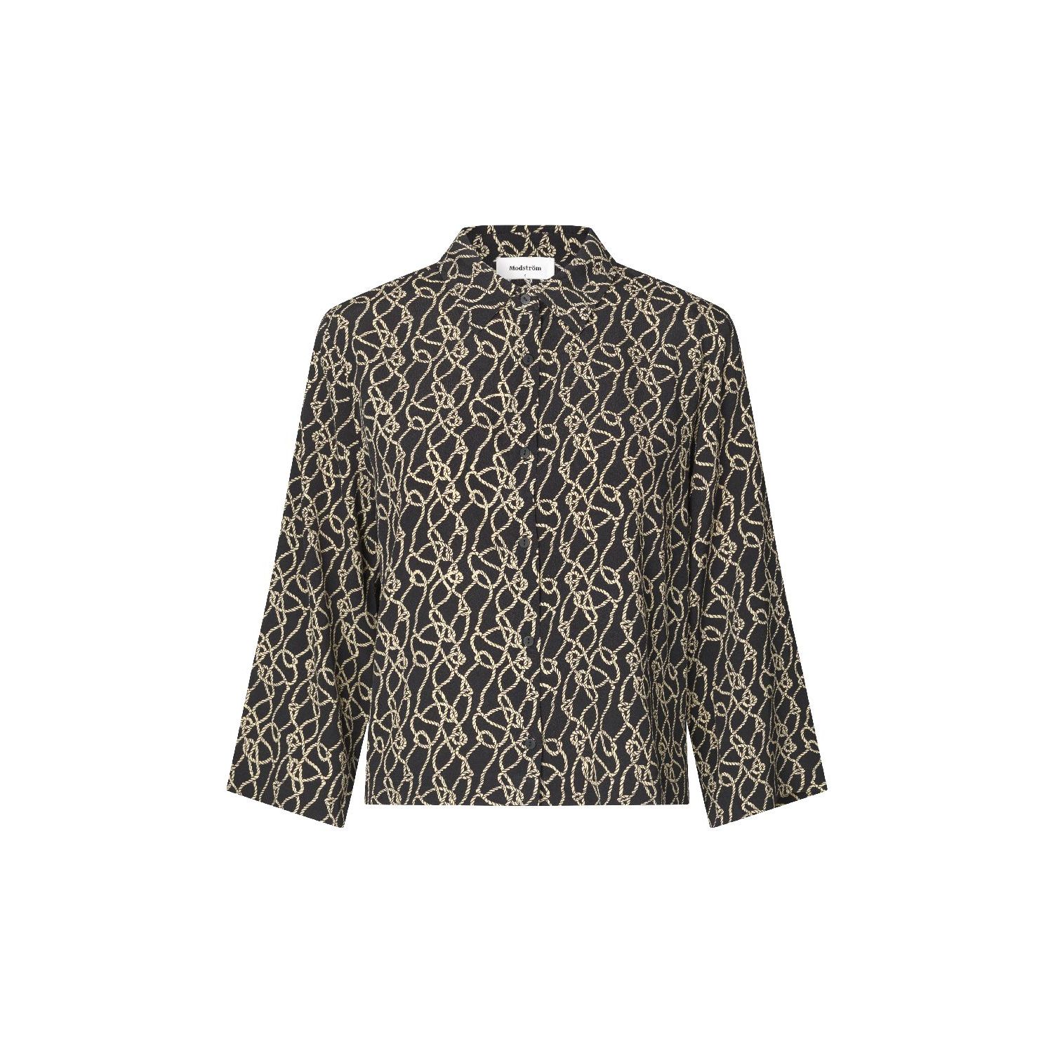 Modstrom felinemd print shirt fall rope